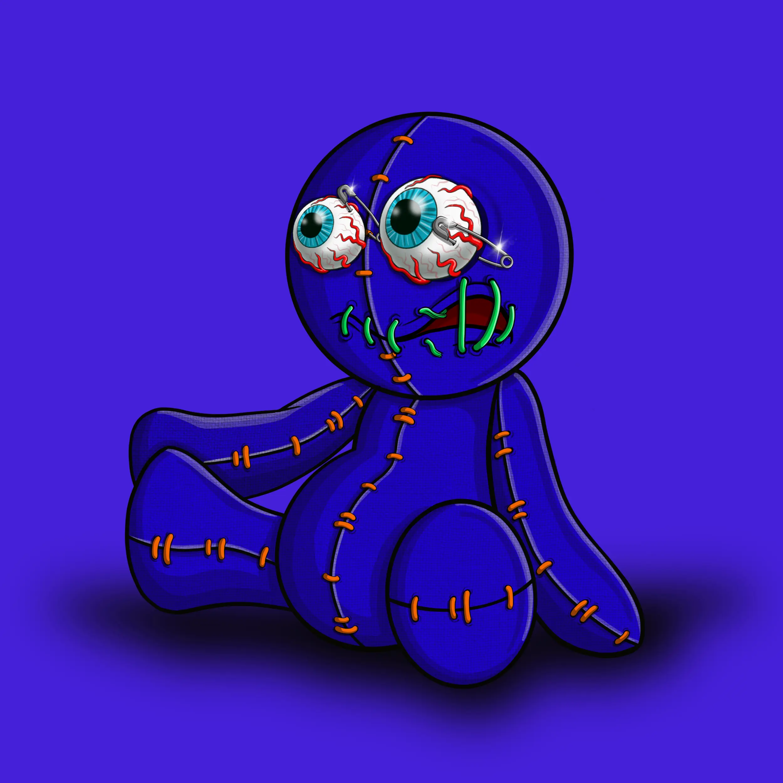 Trippy Stitch #129 NFT on Algorand