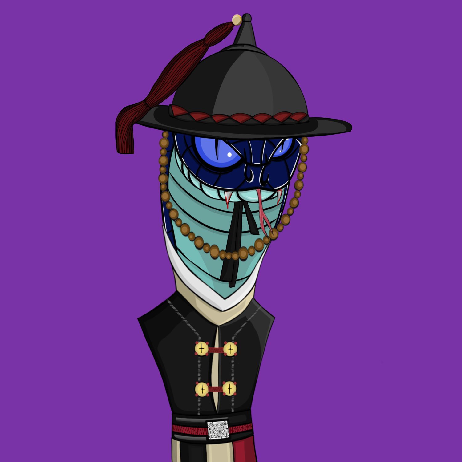 The Snake Cartel #186 NFT on Algorand