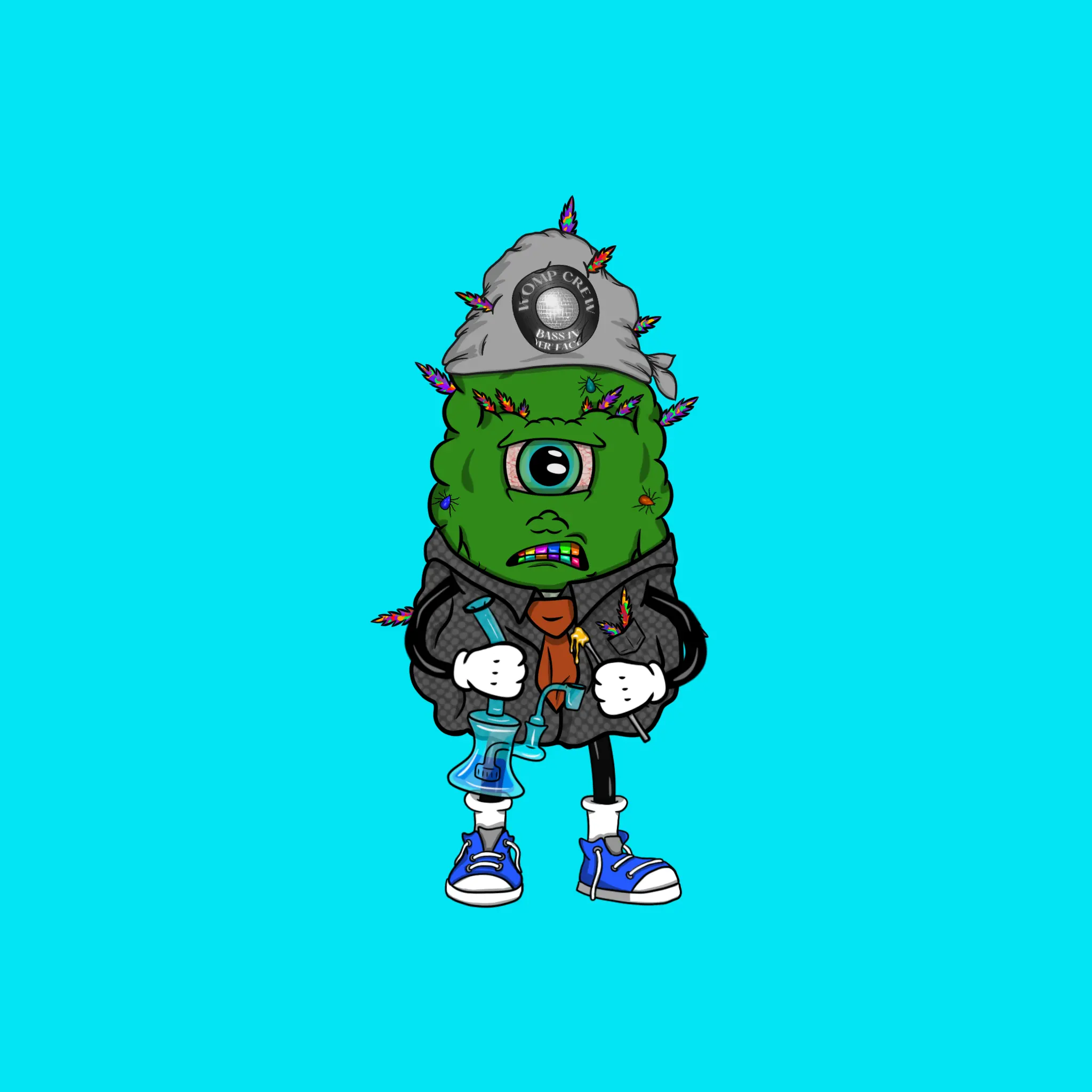 Blazing Budz #265 NFT on Algorand