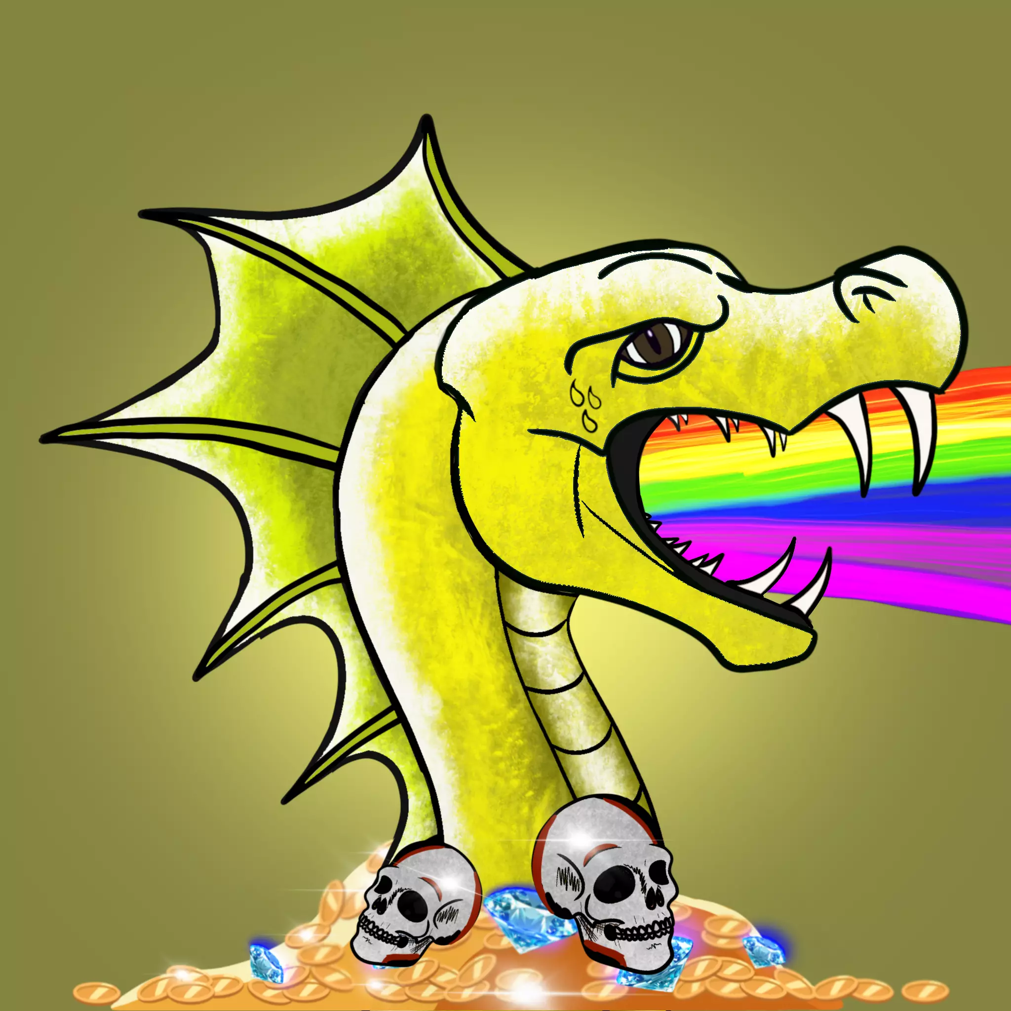 DeFi Dragons #403 NFT on Algorand