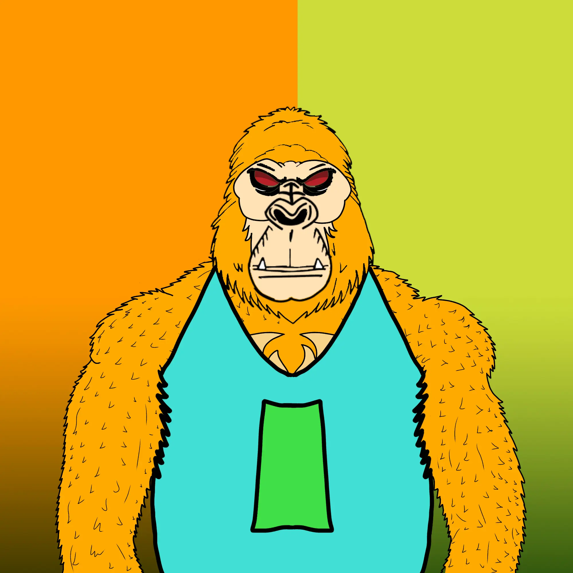 AL GORILLA #72 NFT on Algorand