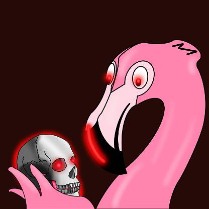 Flamingo Halloween #7