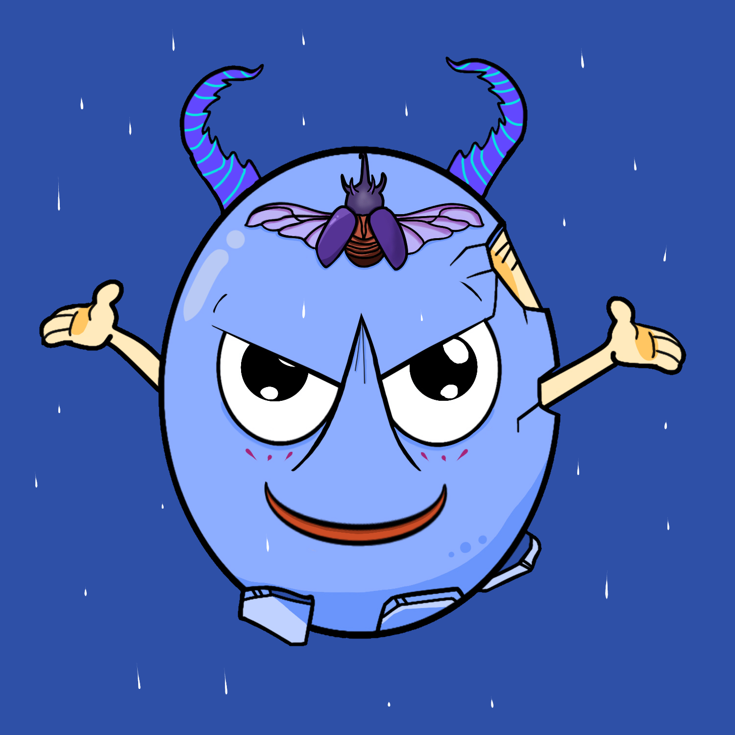 Winky Kinky Eggs : Beetle NFT on Algorand