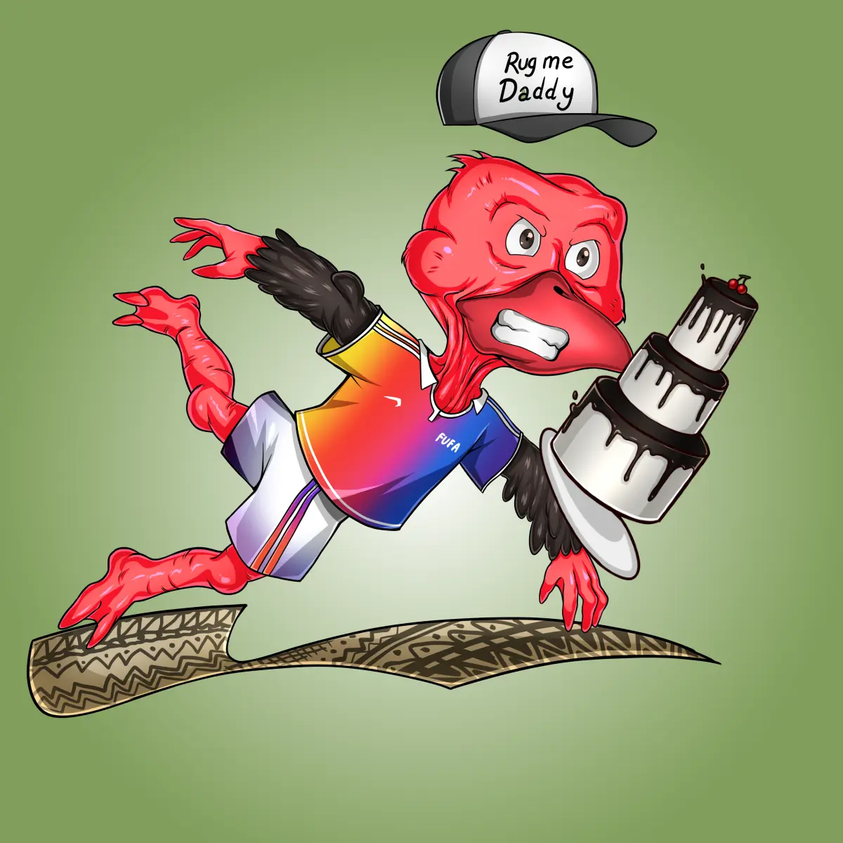 Rug Friends  #4422 NFT on Algorand