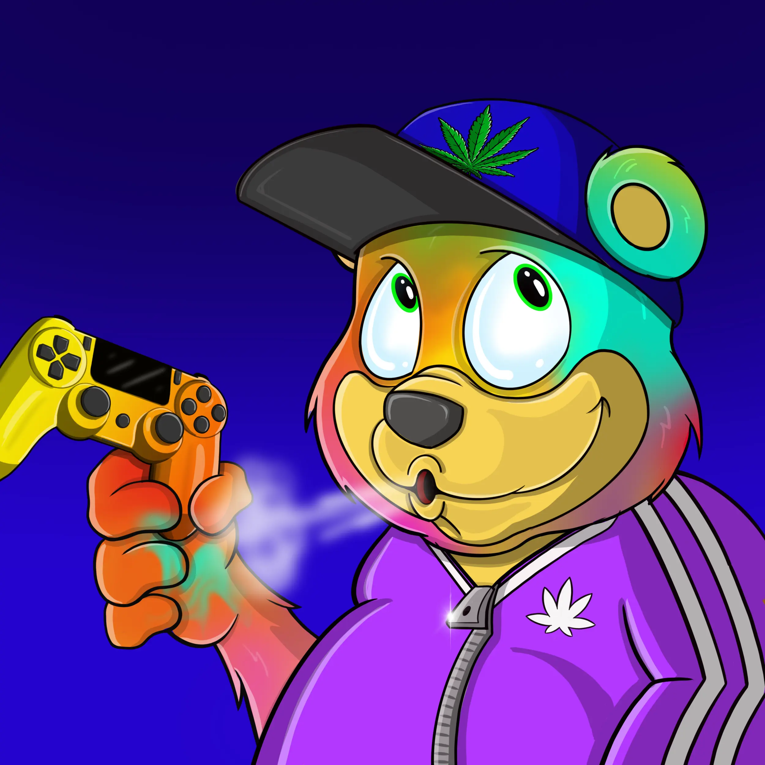 Burnin Bears #1731 NFT on Algorand