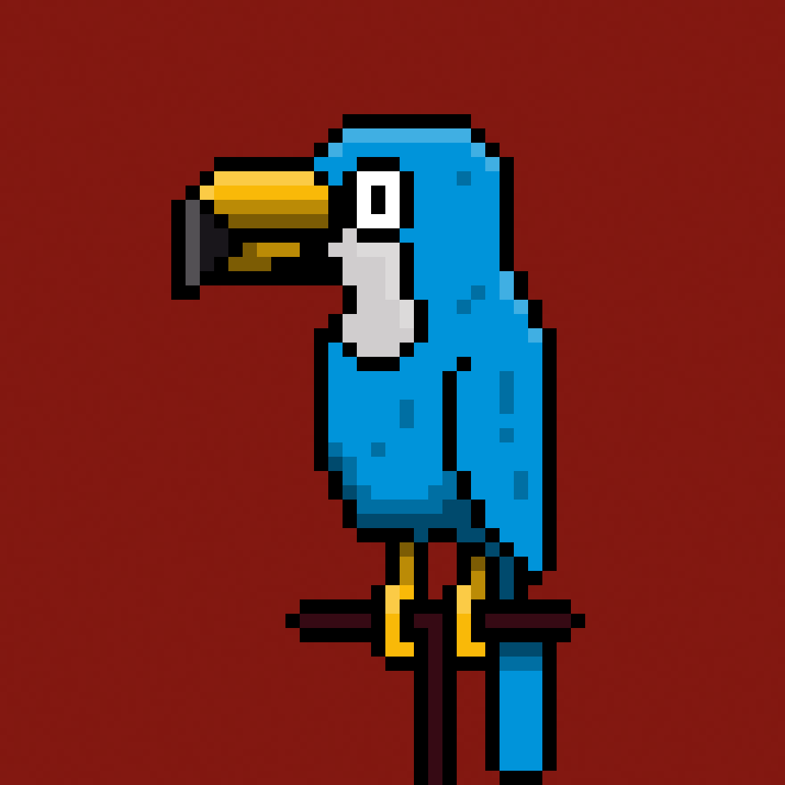 Algoparrot #10 - Leslie NFT on Algorand