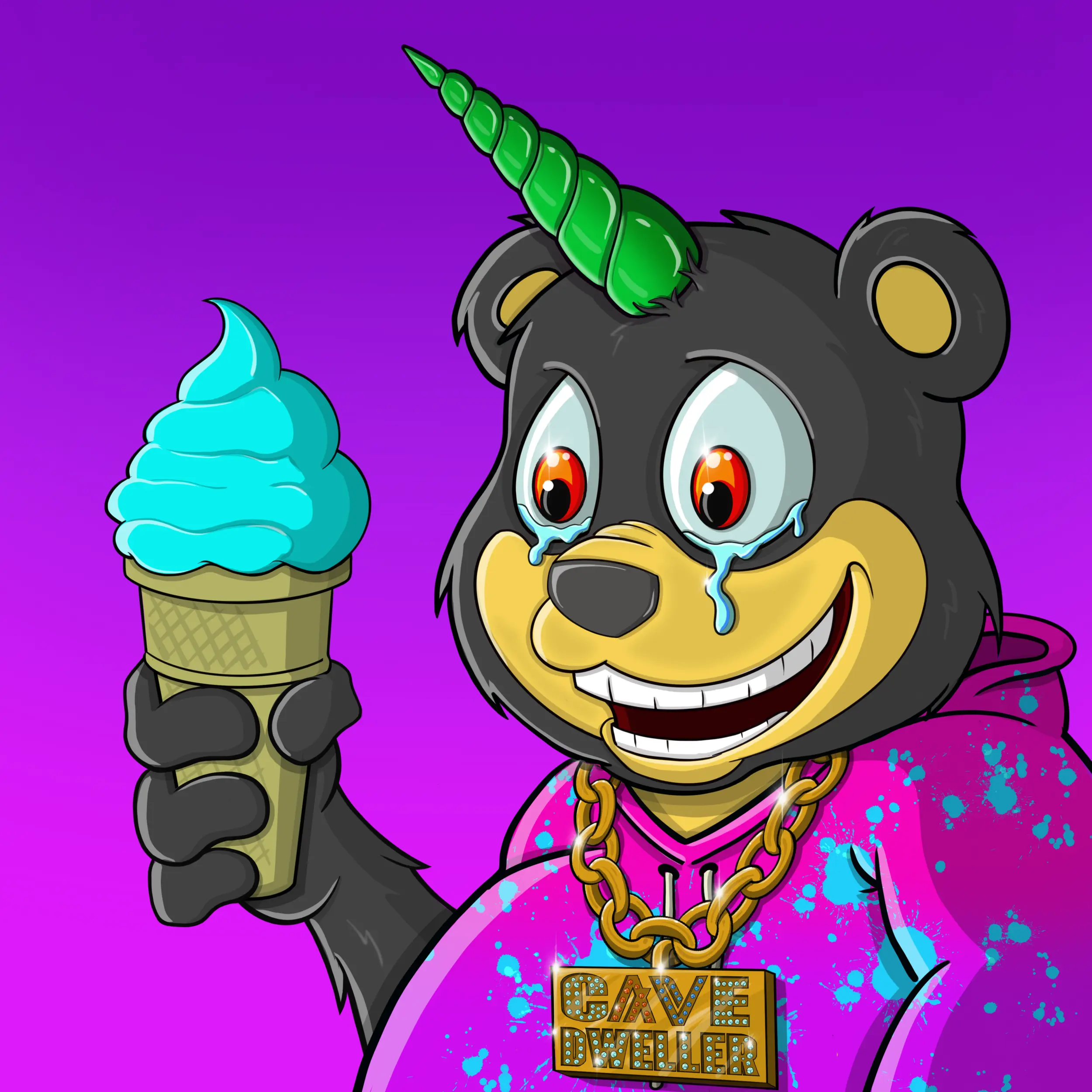 Burnin Bears #1812 NFT on Algorand