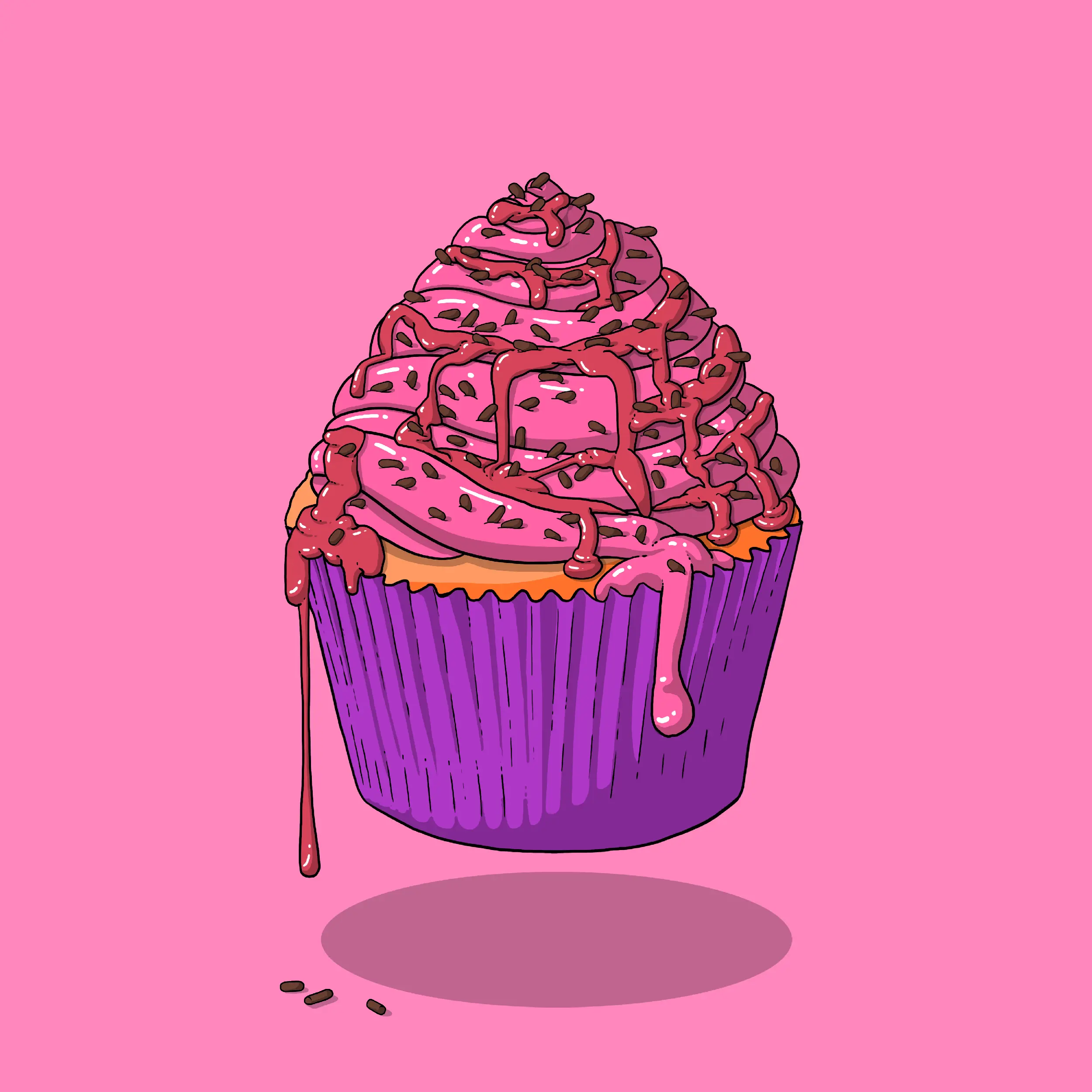 Cupcakes #97 NFT on Algorand