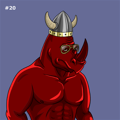 Rowdy Rhino #020