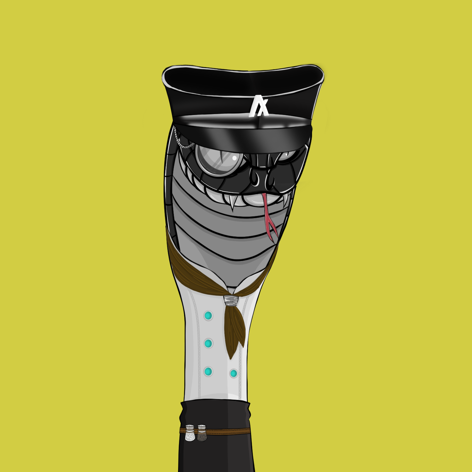 The Snake Cartel #180 NFT on Algorand