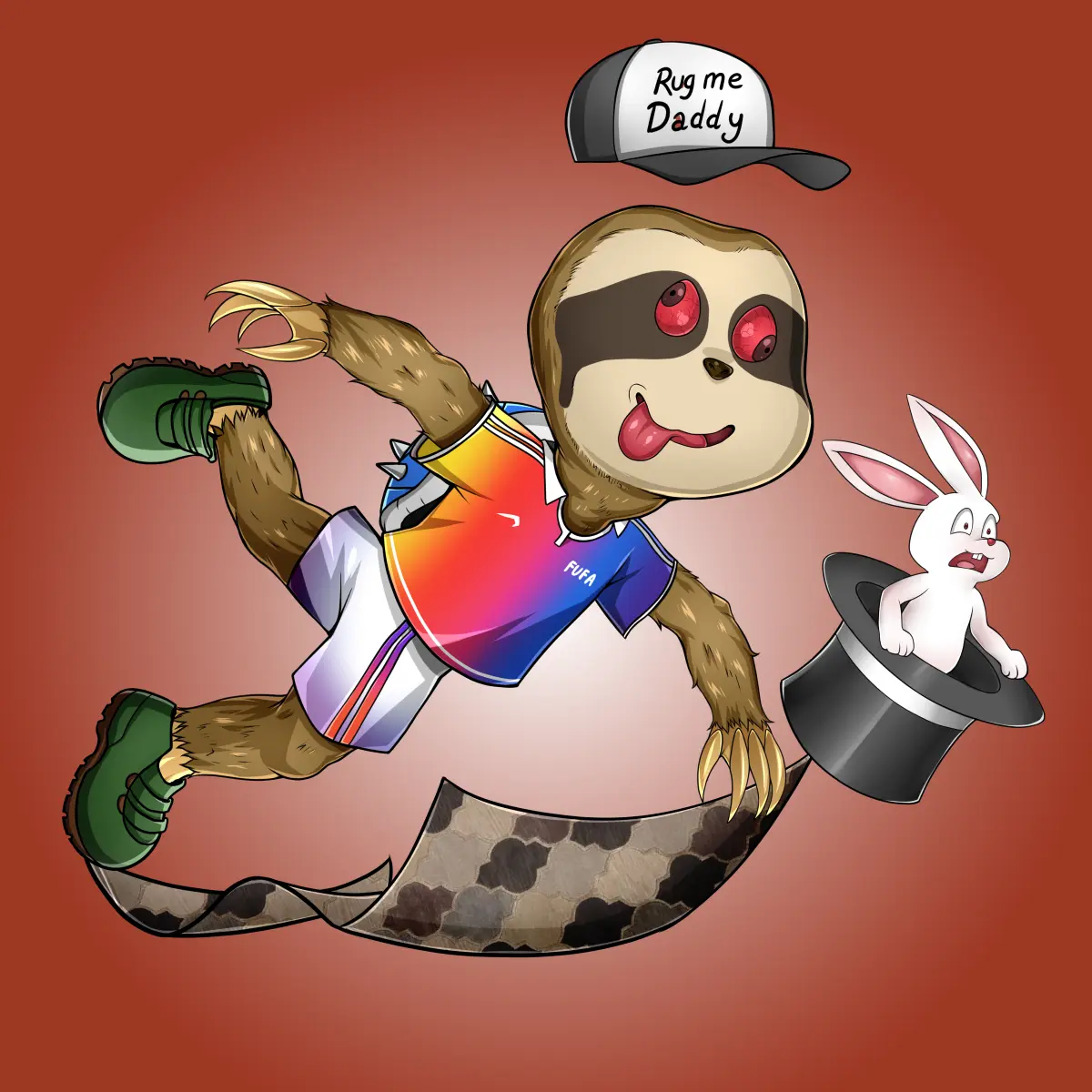 Rug Friends  #5969 NFT on Algorand