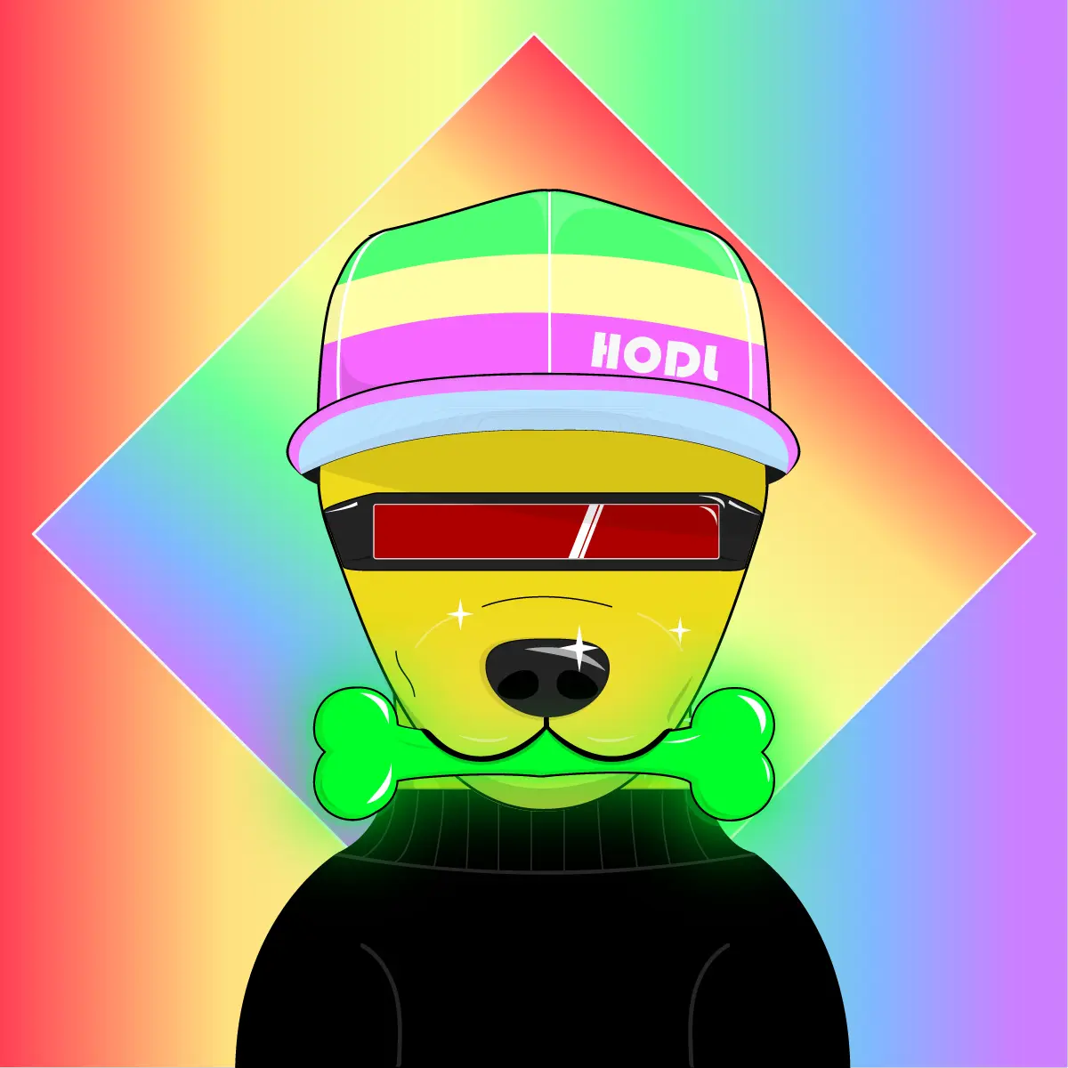 Bork Borks #1717 NFT on Algorand