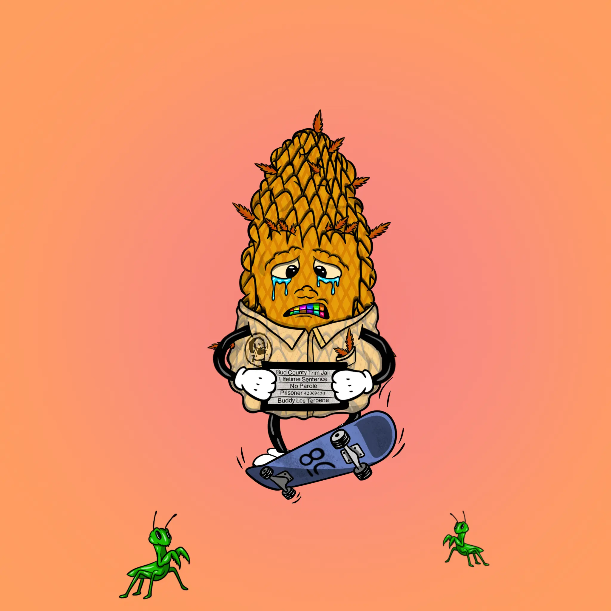 Blazing Budz #486 NFT on Algorand