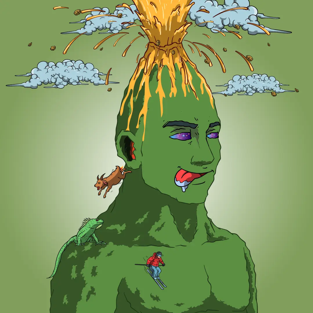 Volcano Boyz #895 NFT on Algorand