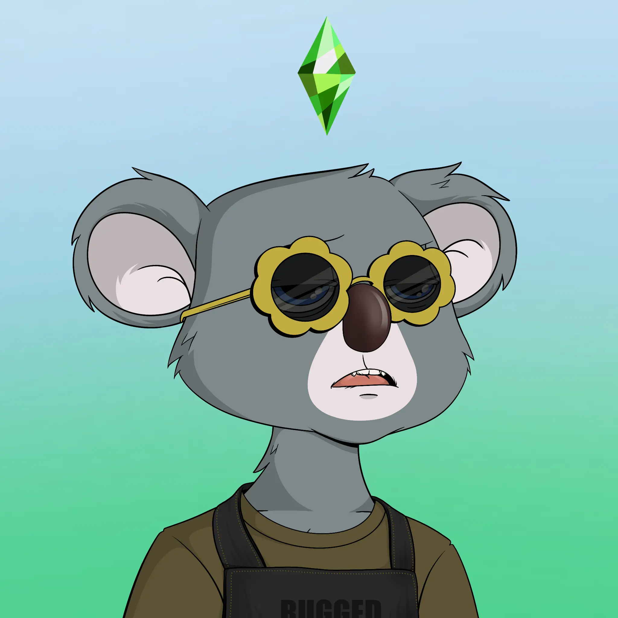 Bad Koala Society #4488 NFT on Algorand