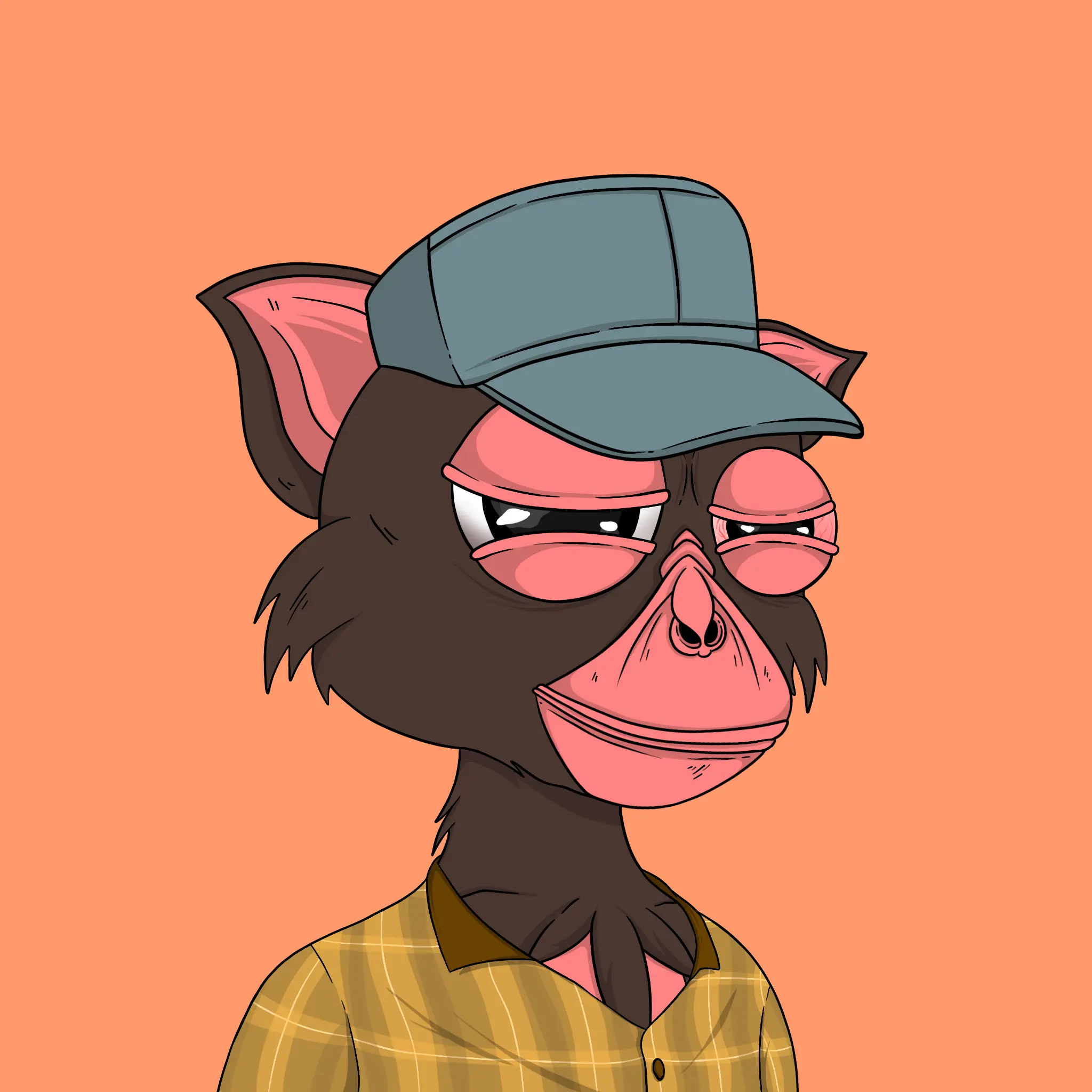 Trendy Tarsier #2669 NFT on Algorand
