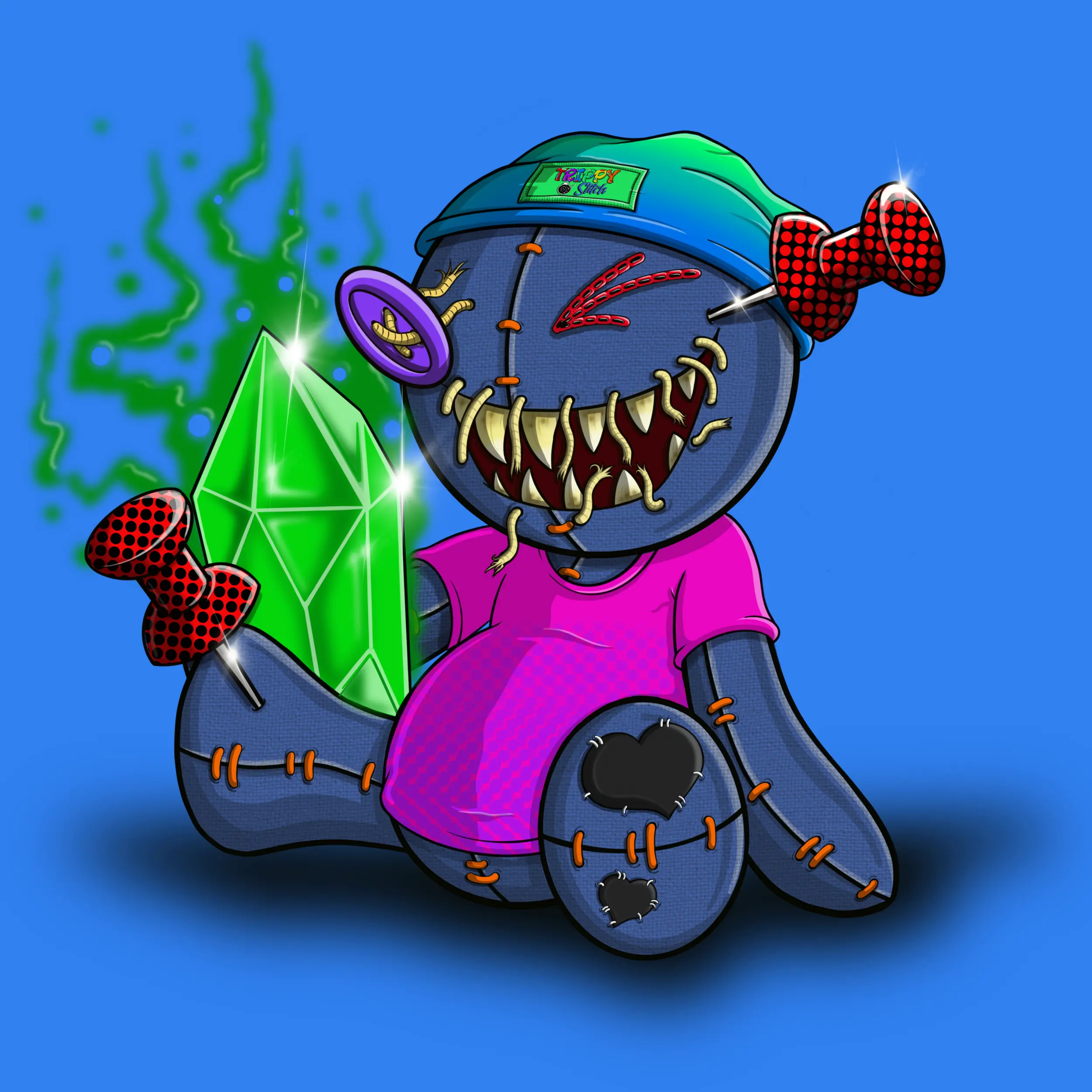 Trippy Stitch #902 NFT on Algorand