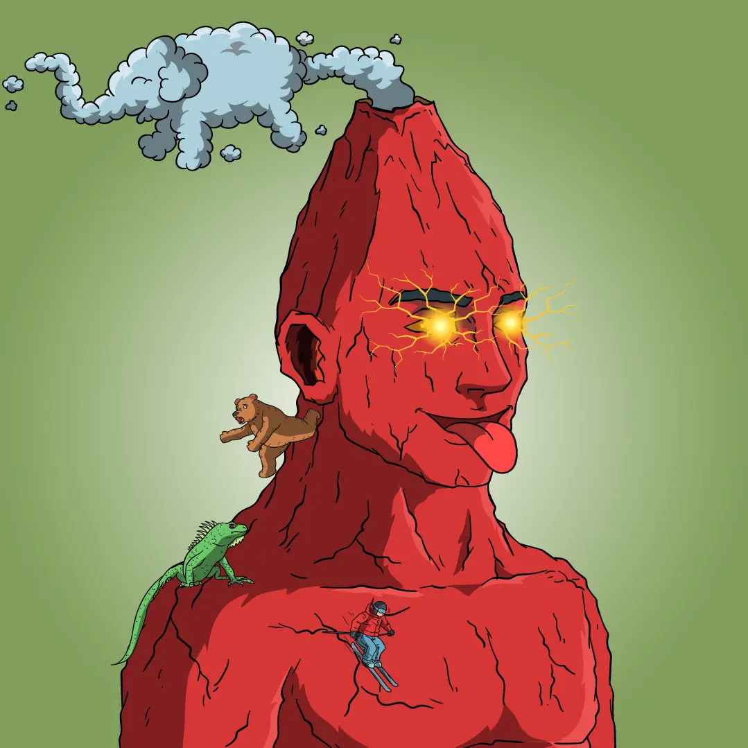 Volcano Boyz #580 NFT on Algorand