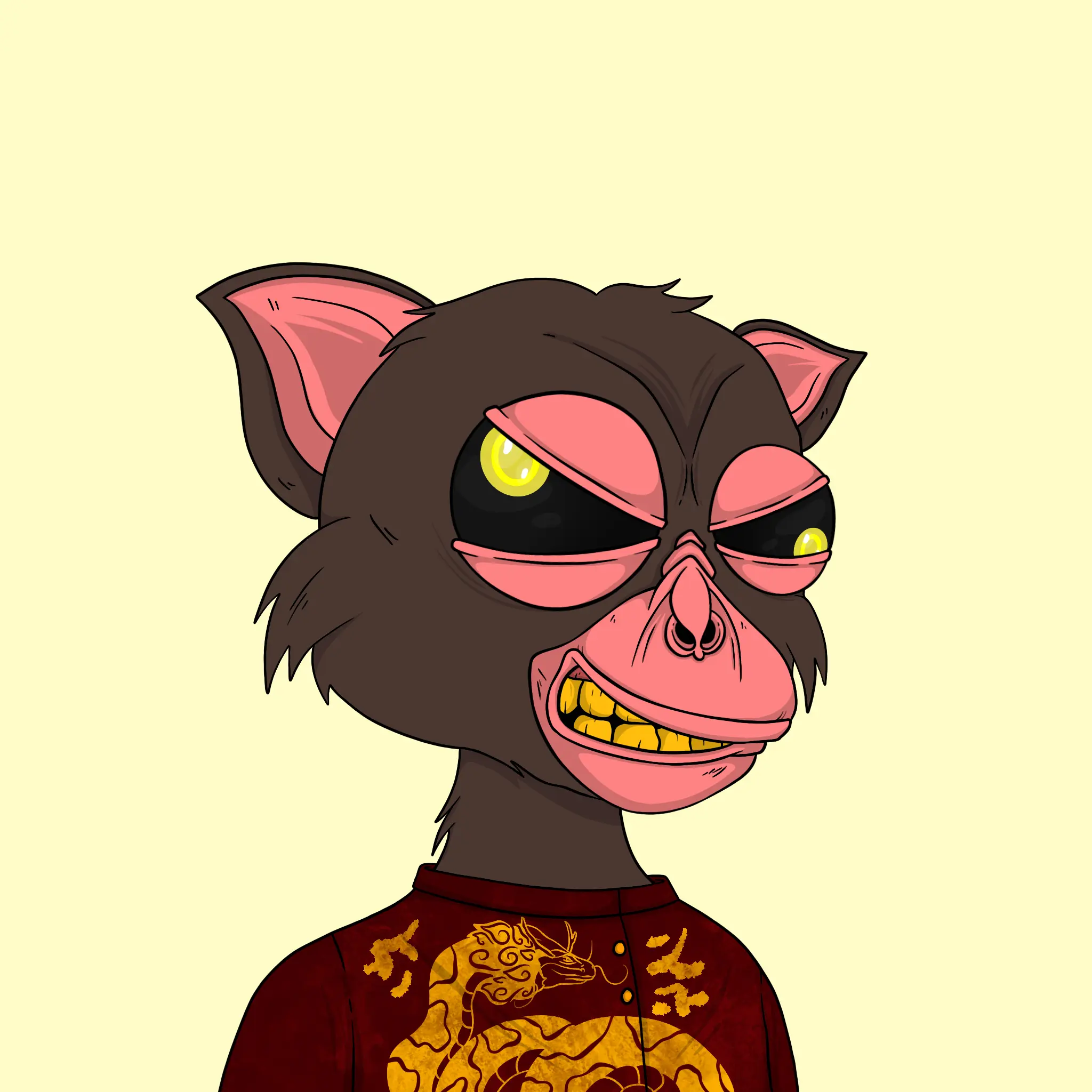 Trendy Tarsier #1910 NFT on Algorand
