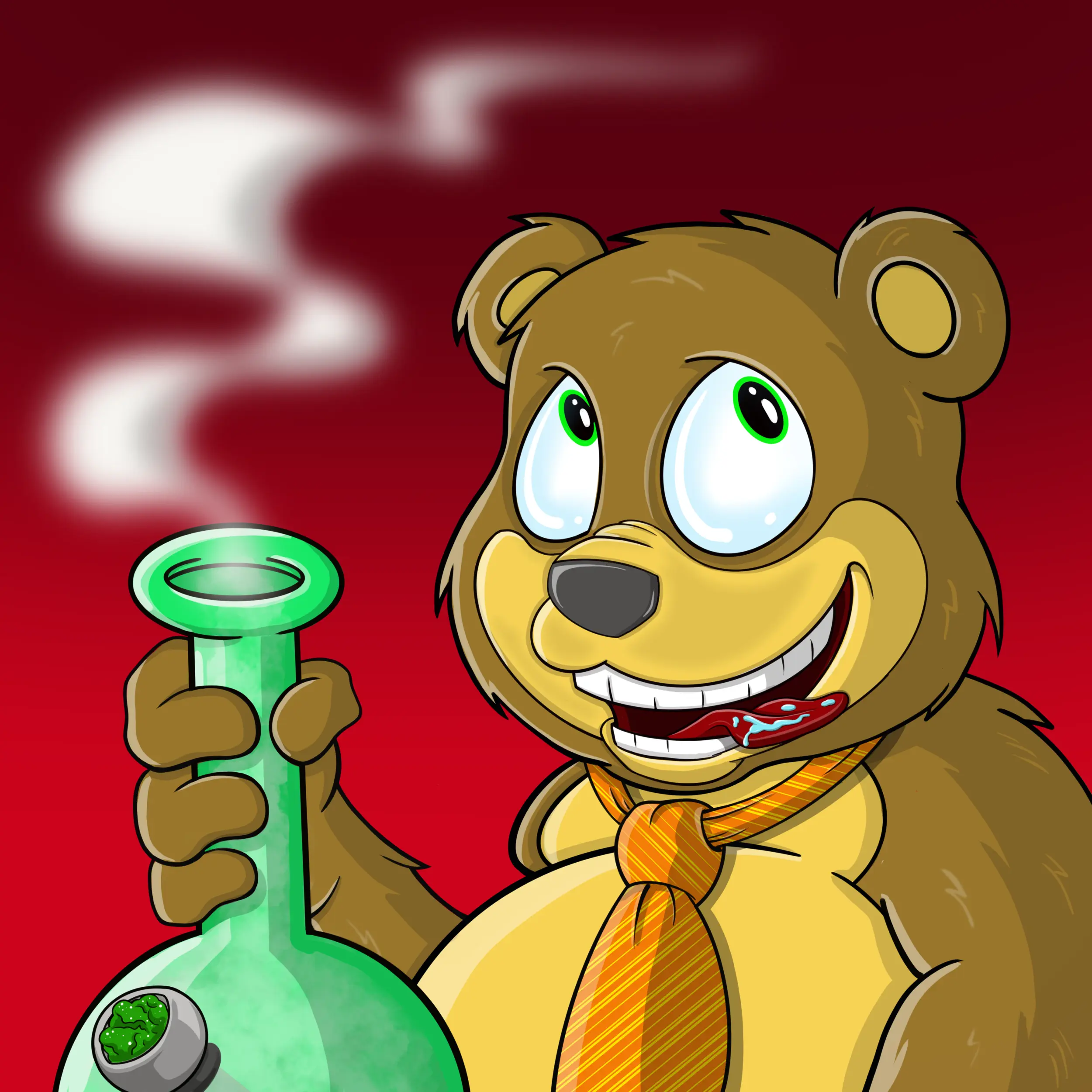 Burnin Bears #335 NFT on Algorand