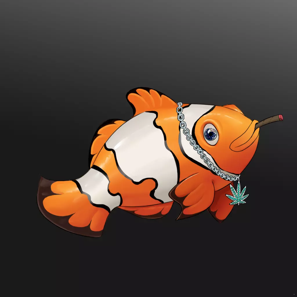 Clown Fish #149 NFT on Algorand