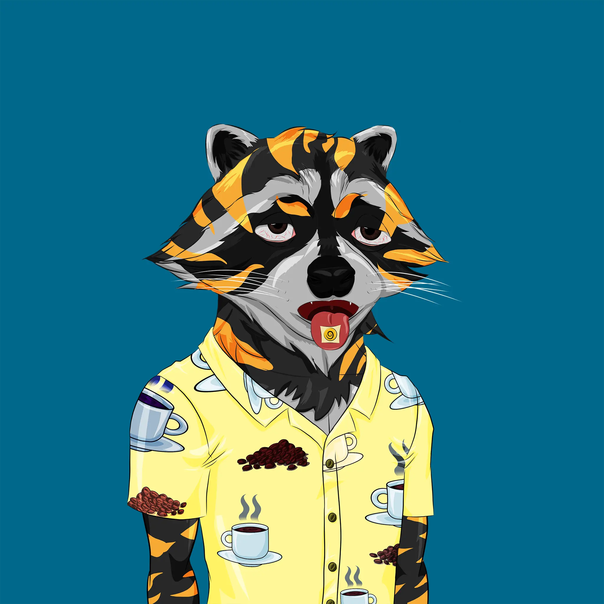 AlgoRaccoon #439 NFT on Algorand