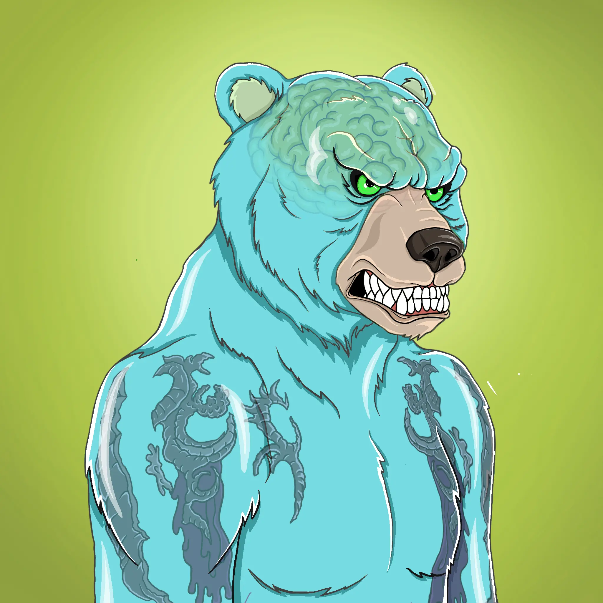 Mad Bears #377 NFT on Algorand