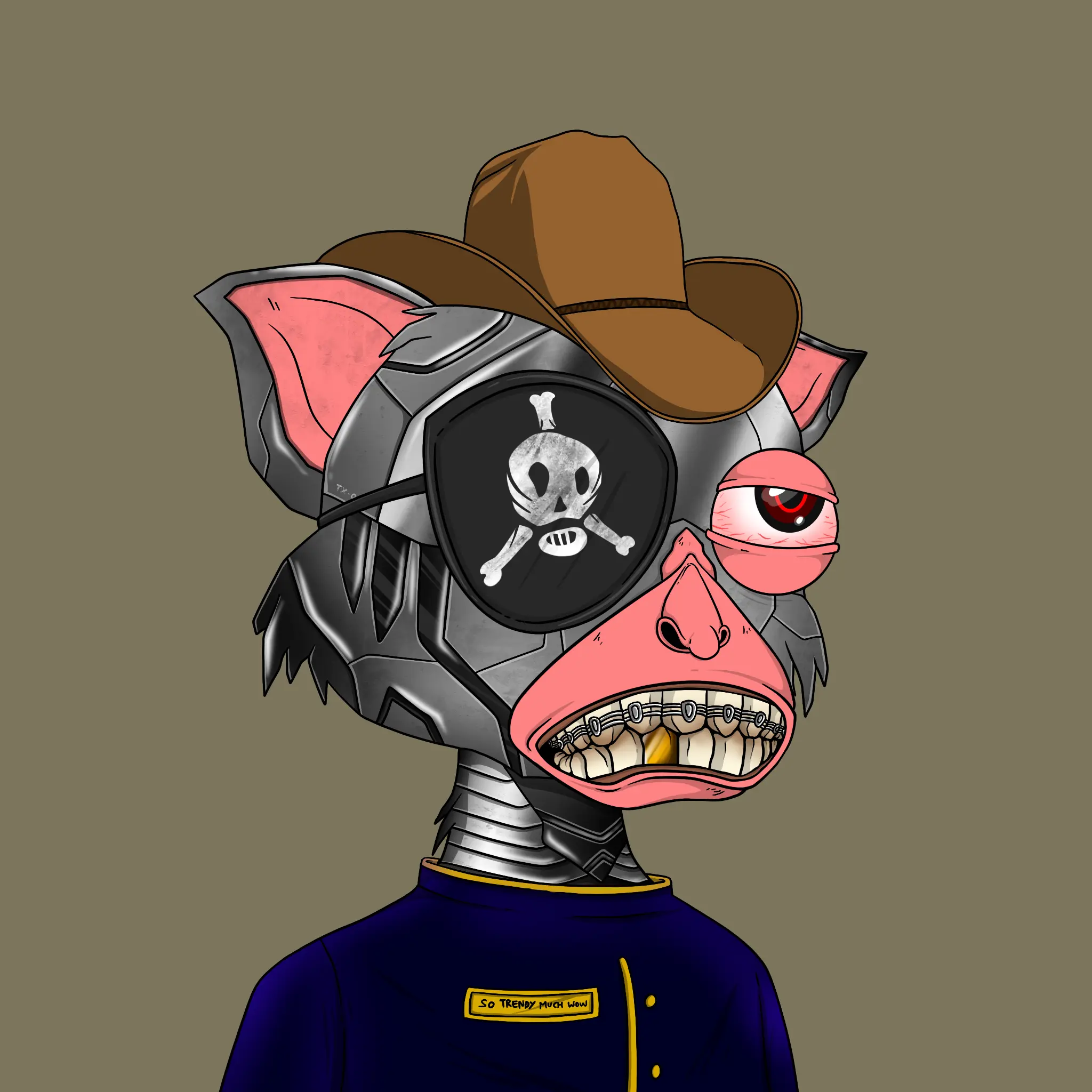 Trendy Tarsier #946 NFT on Algorand