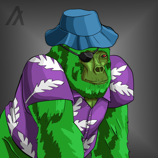 AlgorillaArmy#349 NFT on Algorand