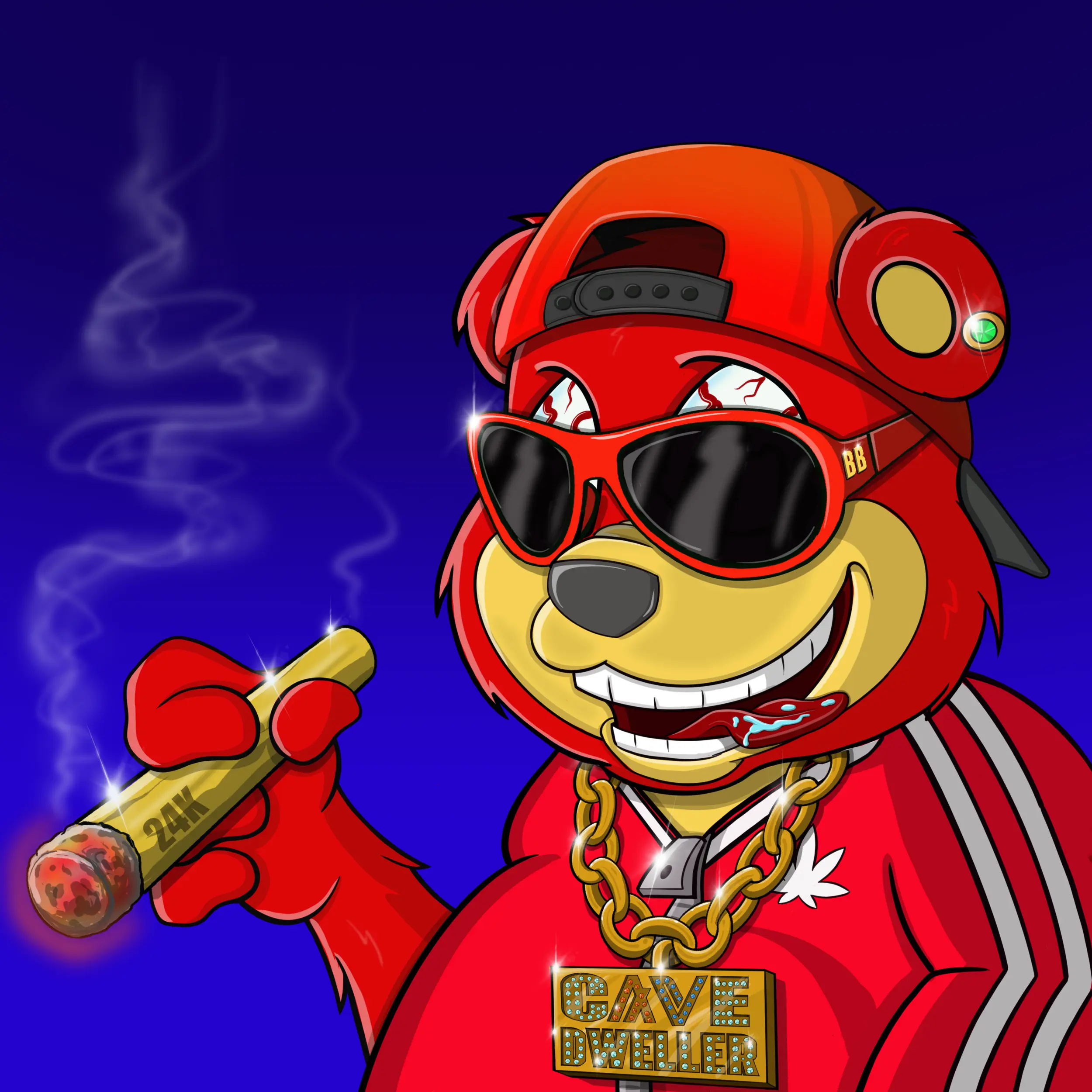 Burnin Bears #576 NFT on Algorand