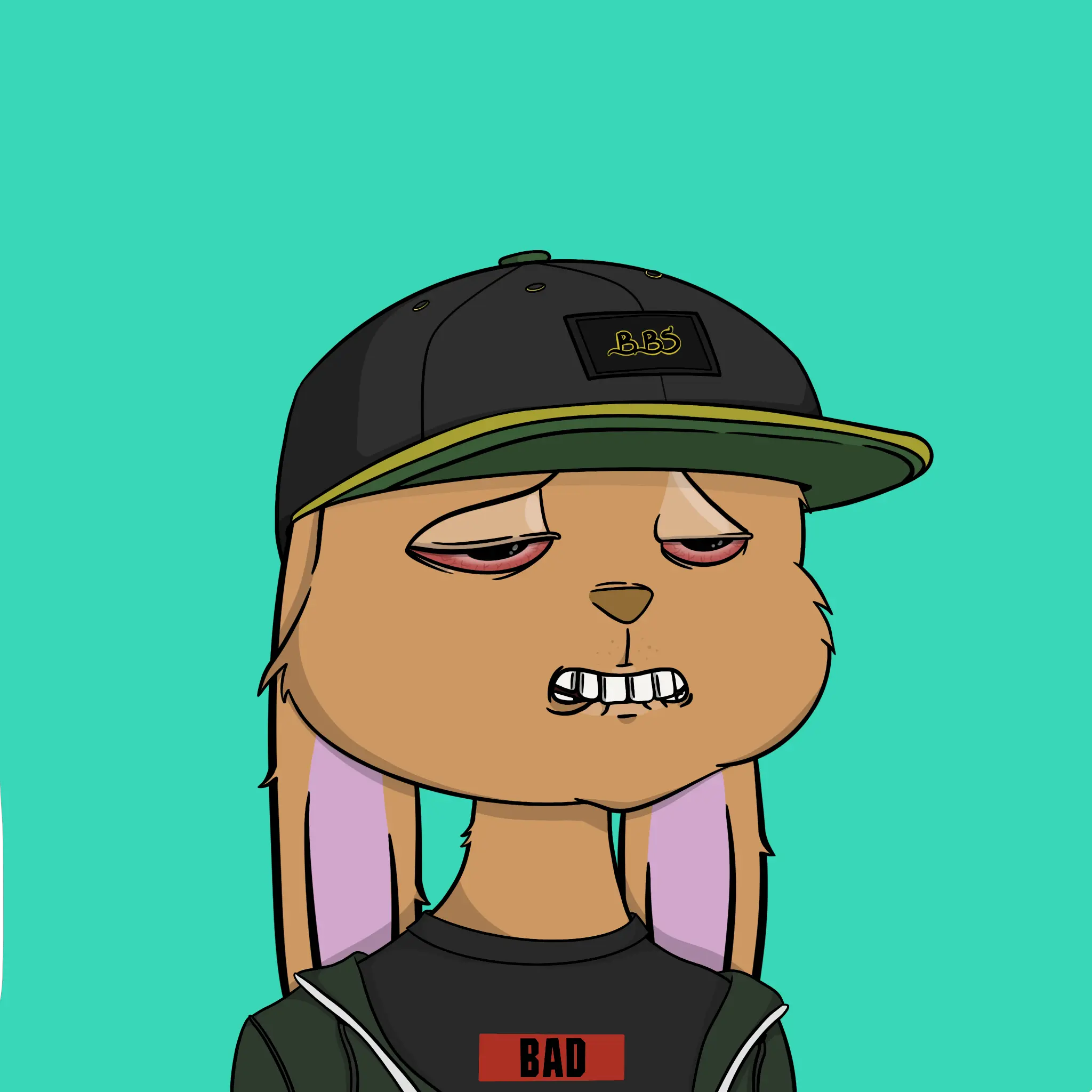 Bad Bunny Society #455 NFT on Algorand