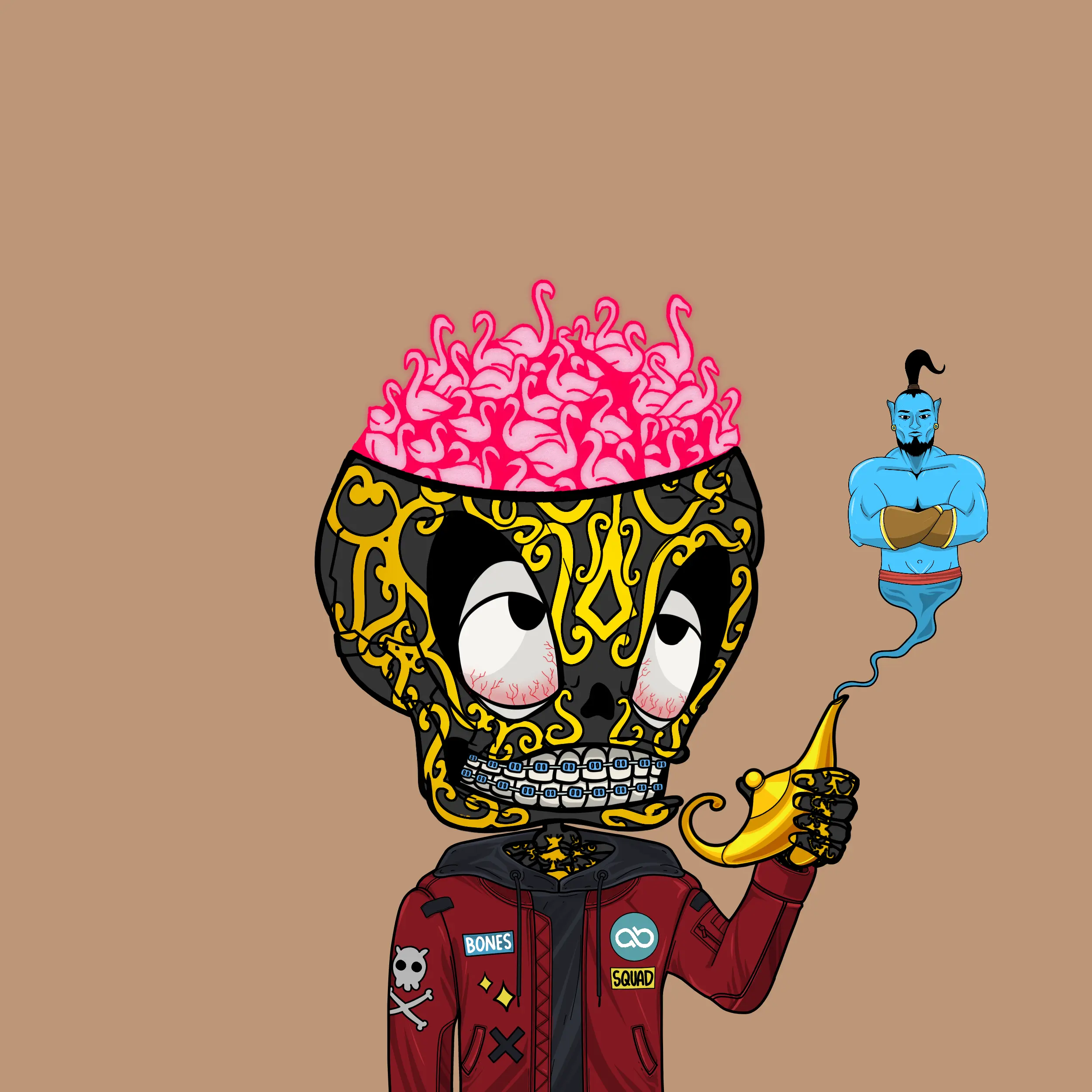 BoneBuddies #1707 NFT on Algorand