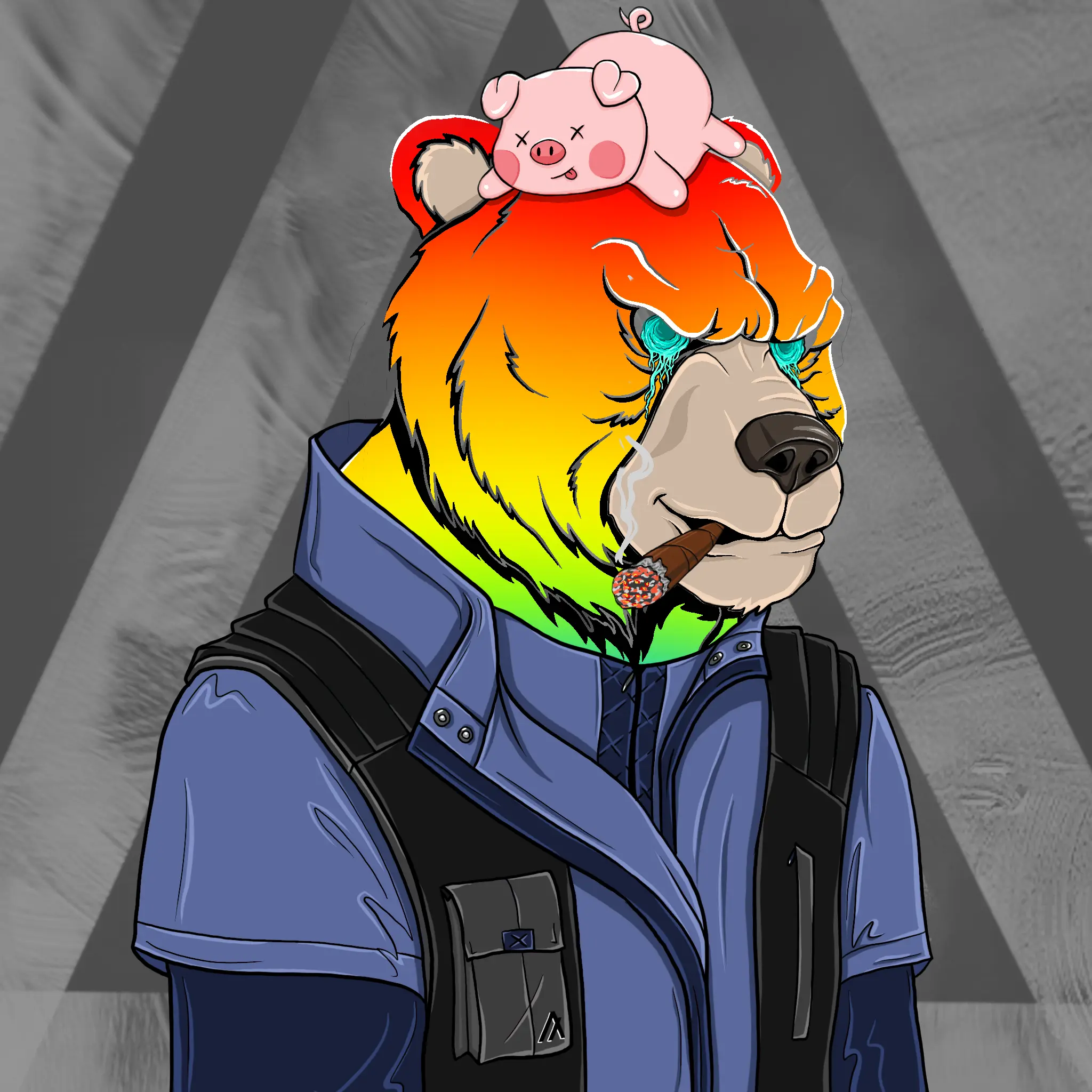 Mad Bears #2228 NFT on Algorand