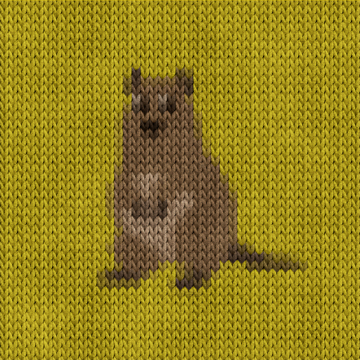 knitted animALGOs #17 NFT on Algorand