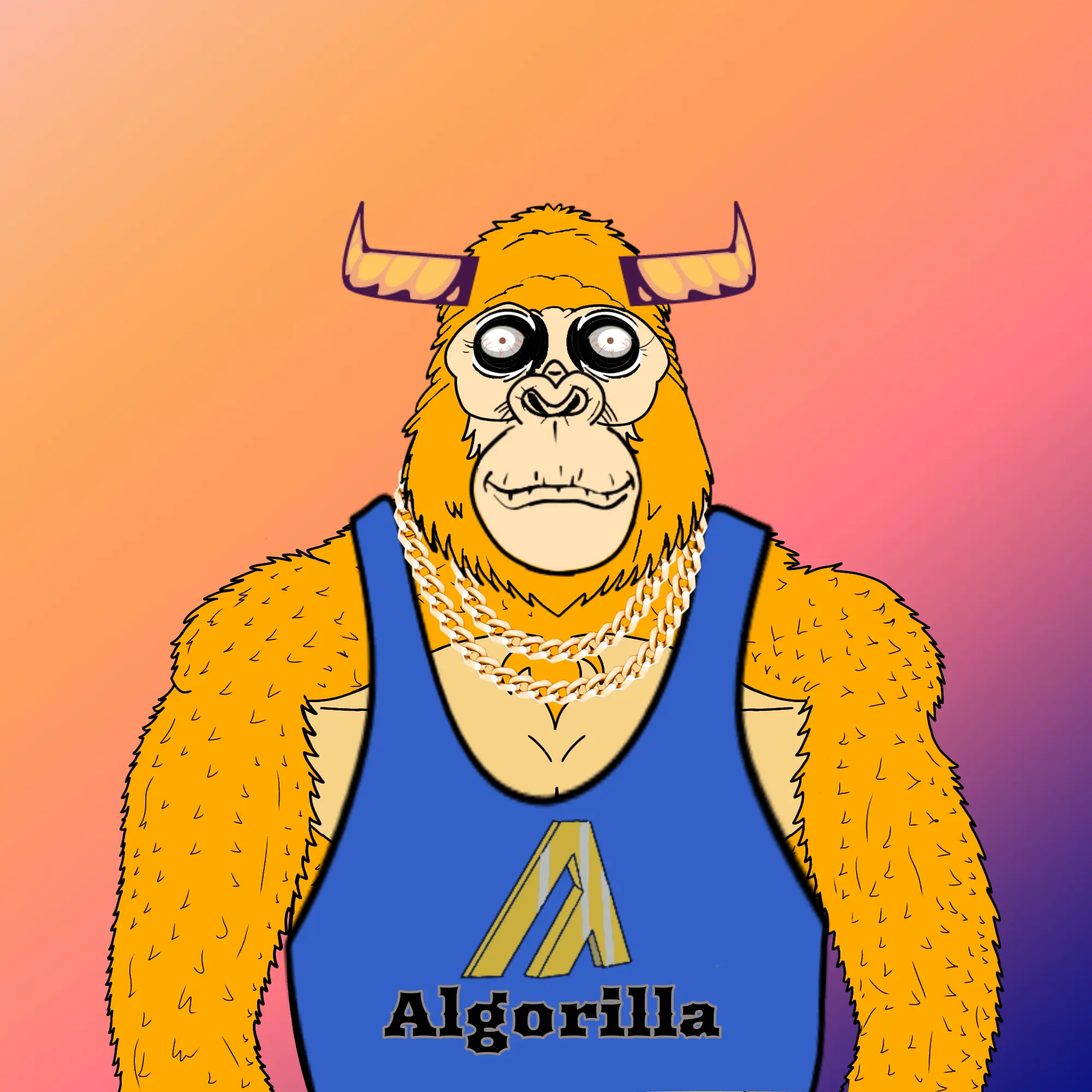 AL GORILLA #95 NFT on Algorand