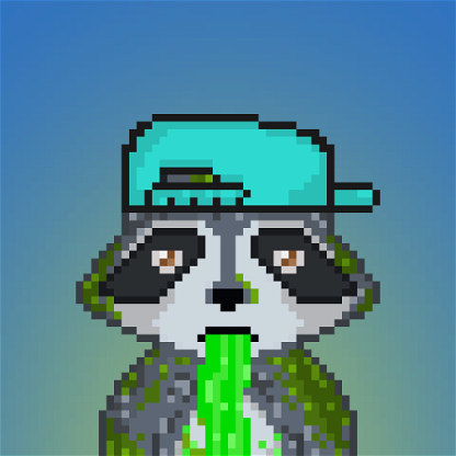 Pixel Raccoon #864