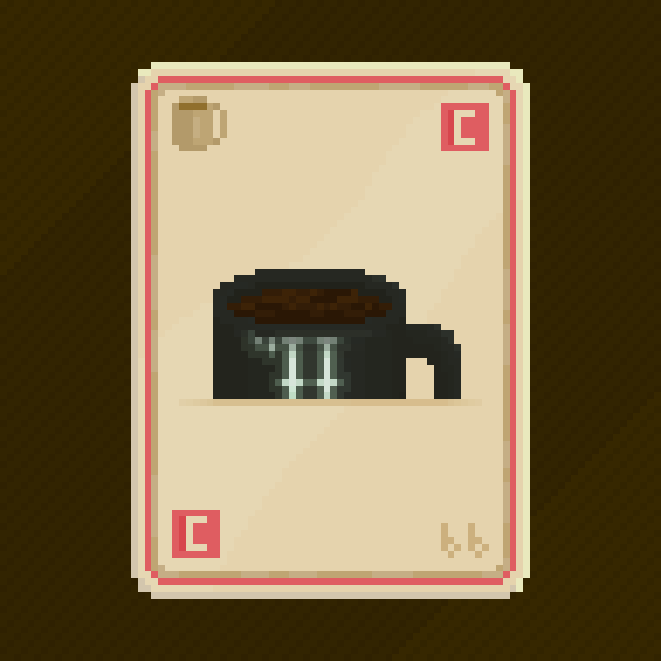 X-ray Mug Caffeine Card NFT on Algorand