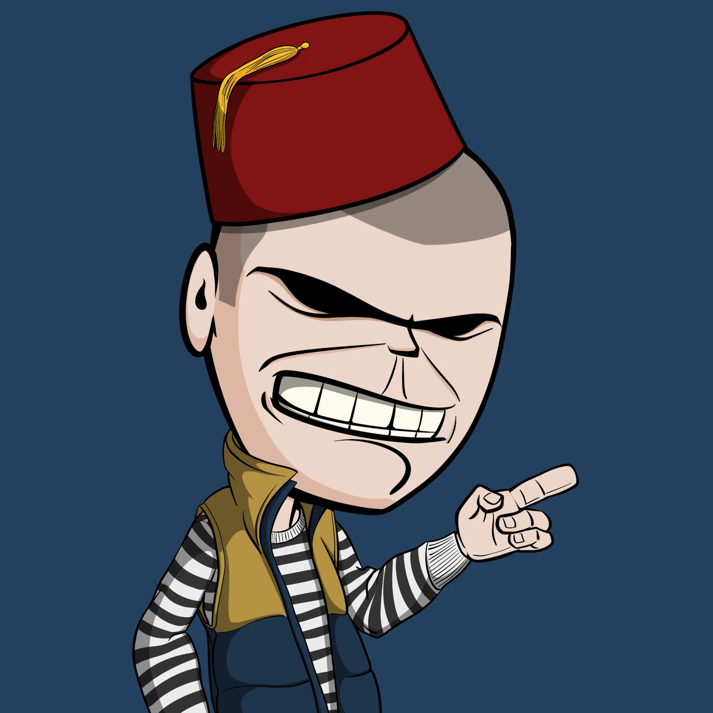 CoolCockGangs #308 NFT on Algorand