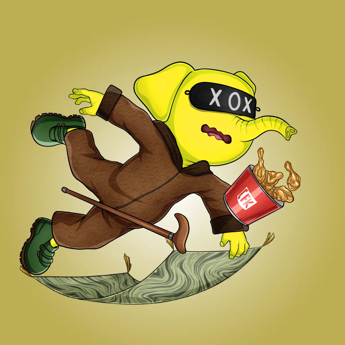 Rug Friends  #6820 NFT on Algorand