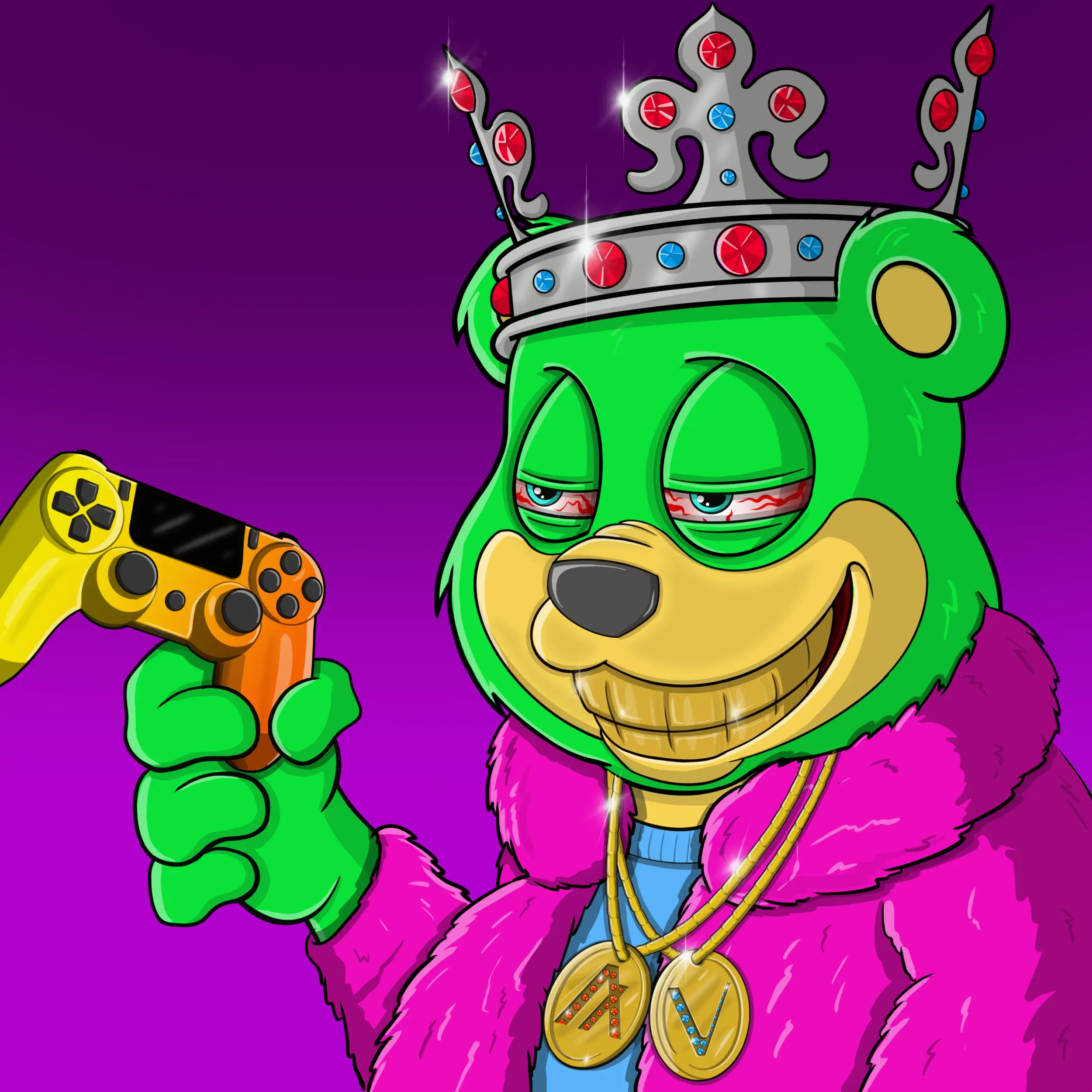 Burnin Bears #656 NFT on Algorand