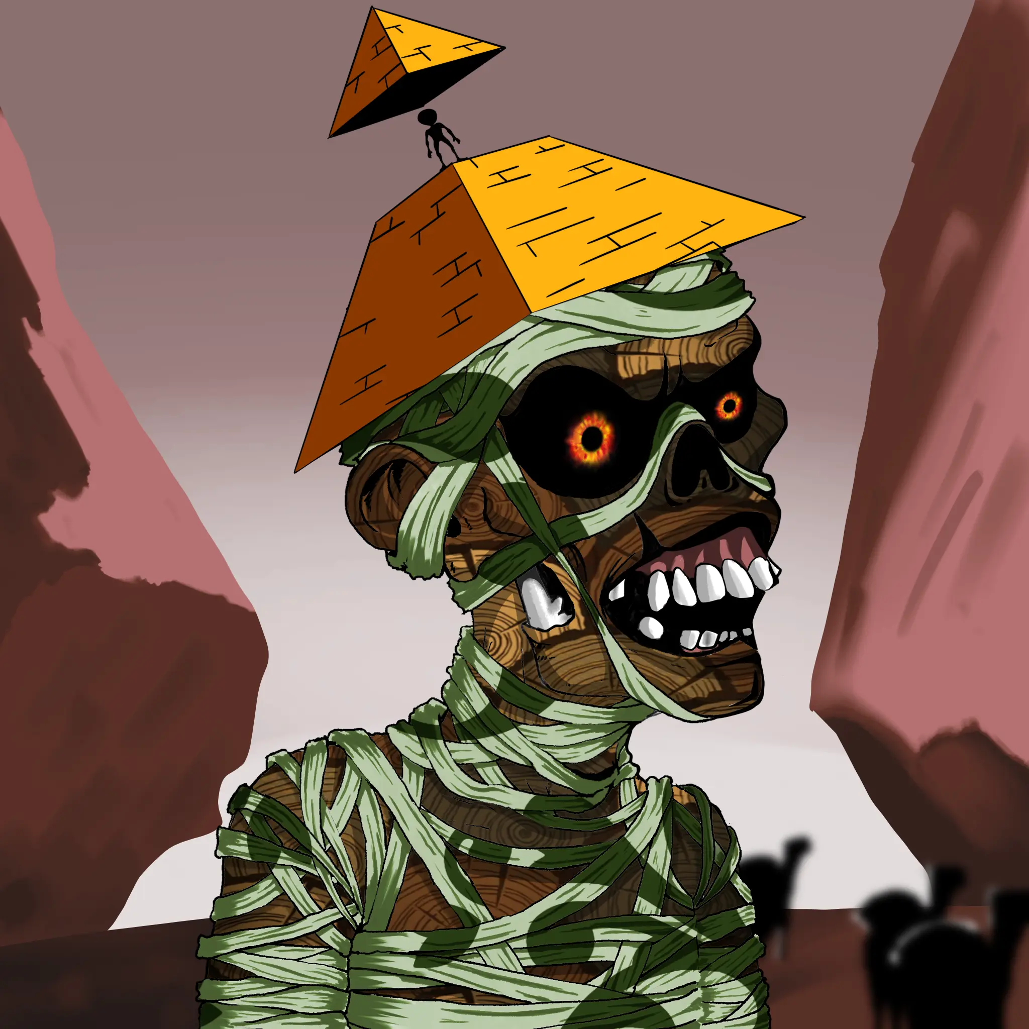 Algo Mummy #2068 NFT on Algorand