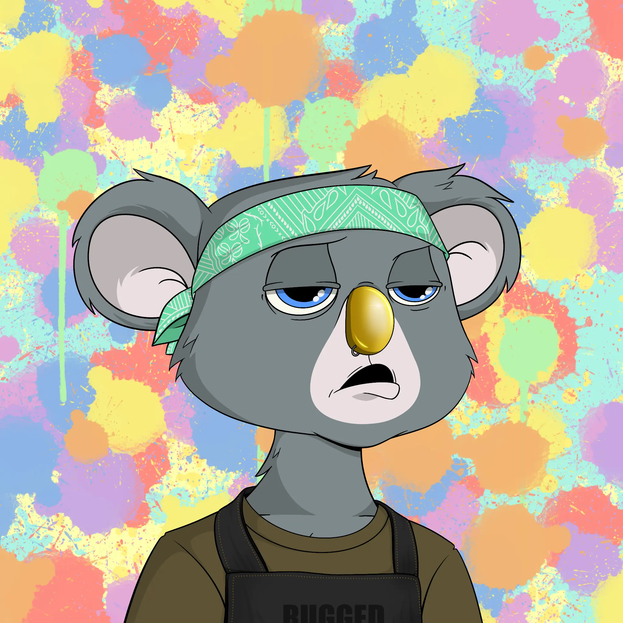 Bad Koala Society #3636 NFT on Algorand