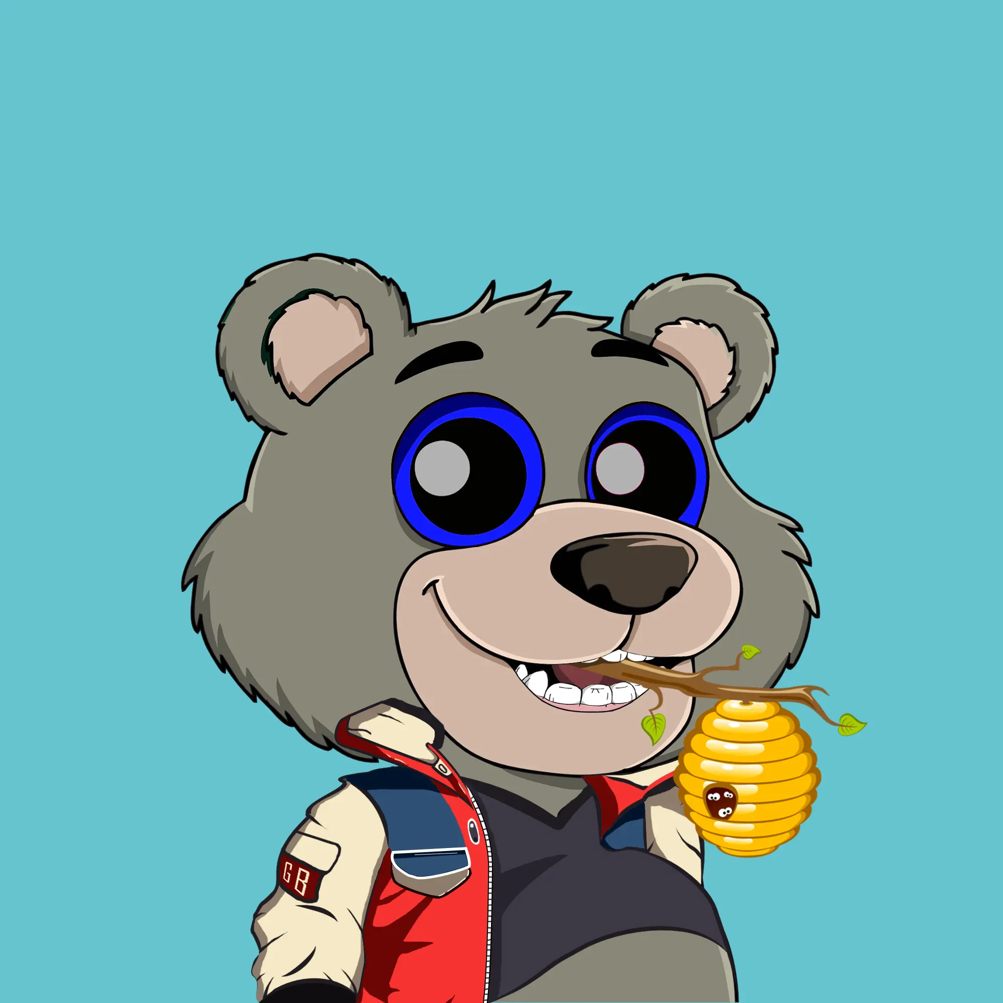 Gluttonous Bears #275 NFT on Algorand