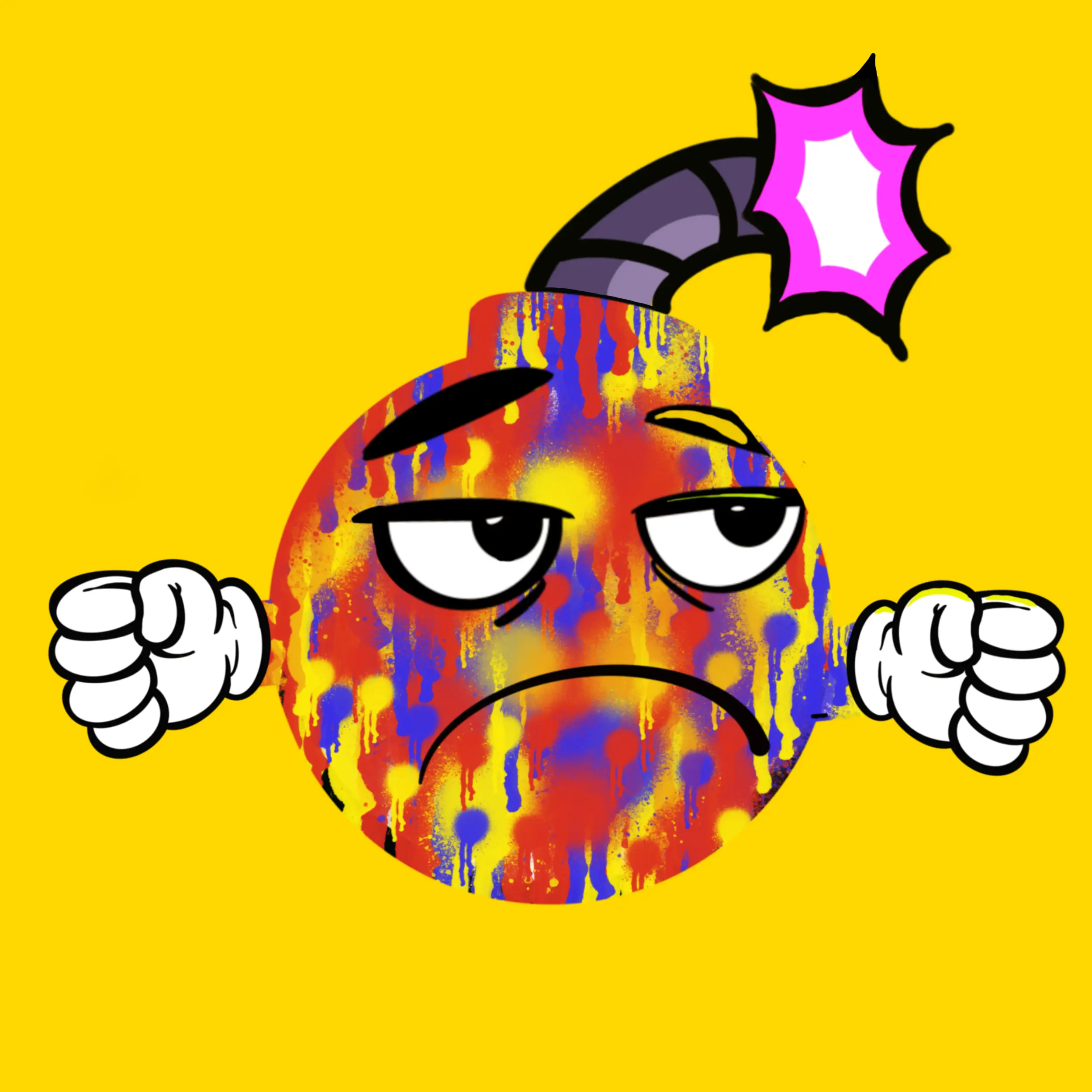 Crypto Bomber Krew #2071 NFT on Algorand