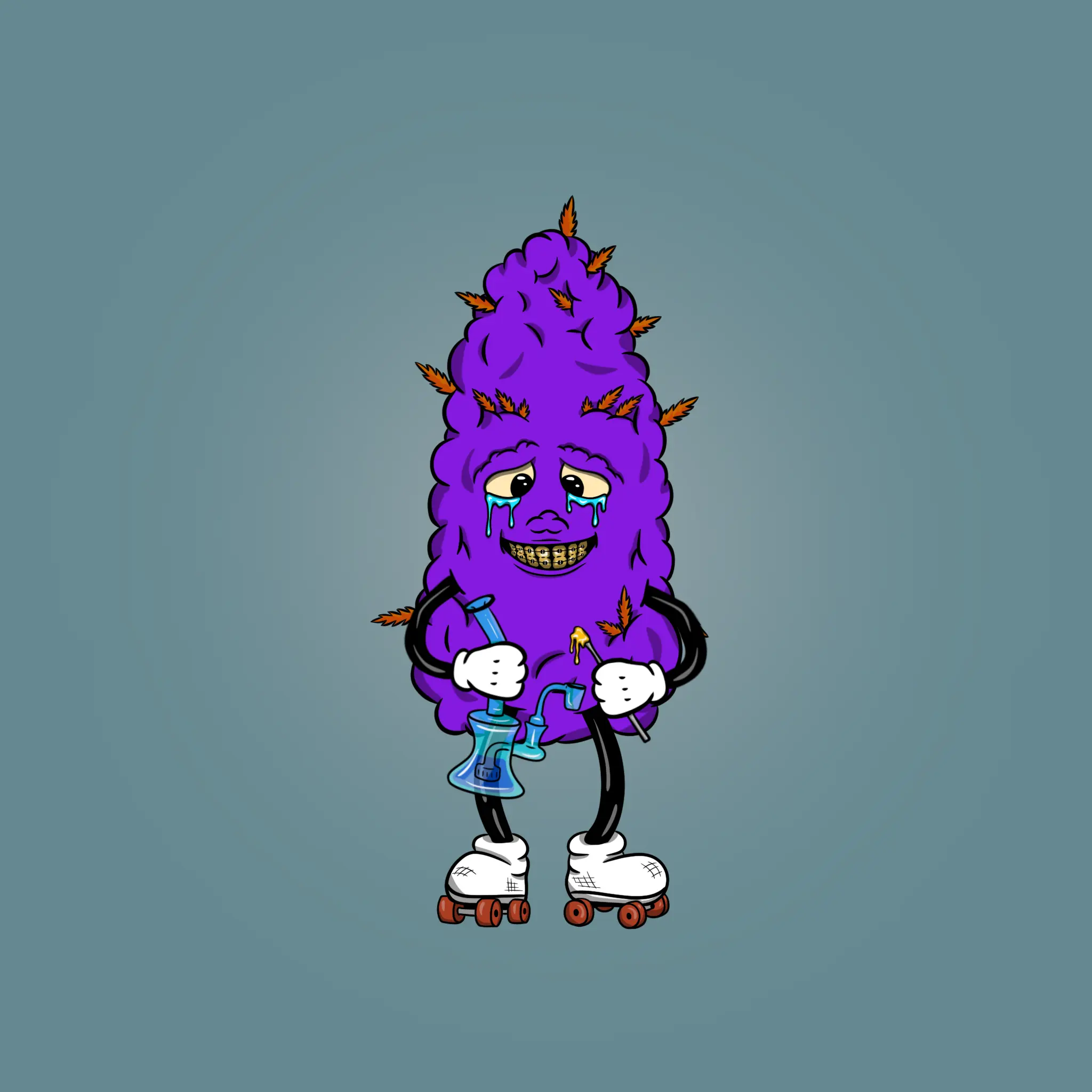 Blazing Budz #672 NFT on Algorand