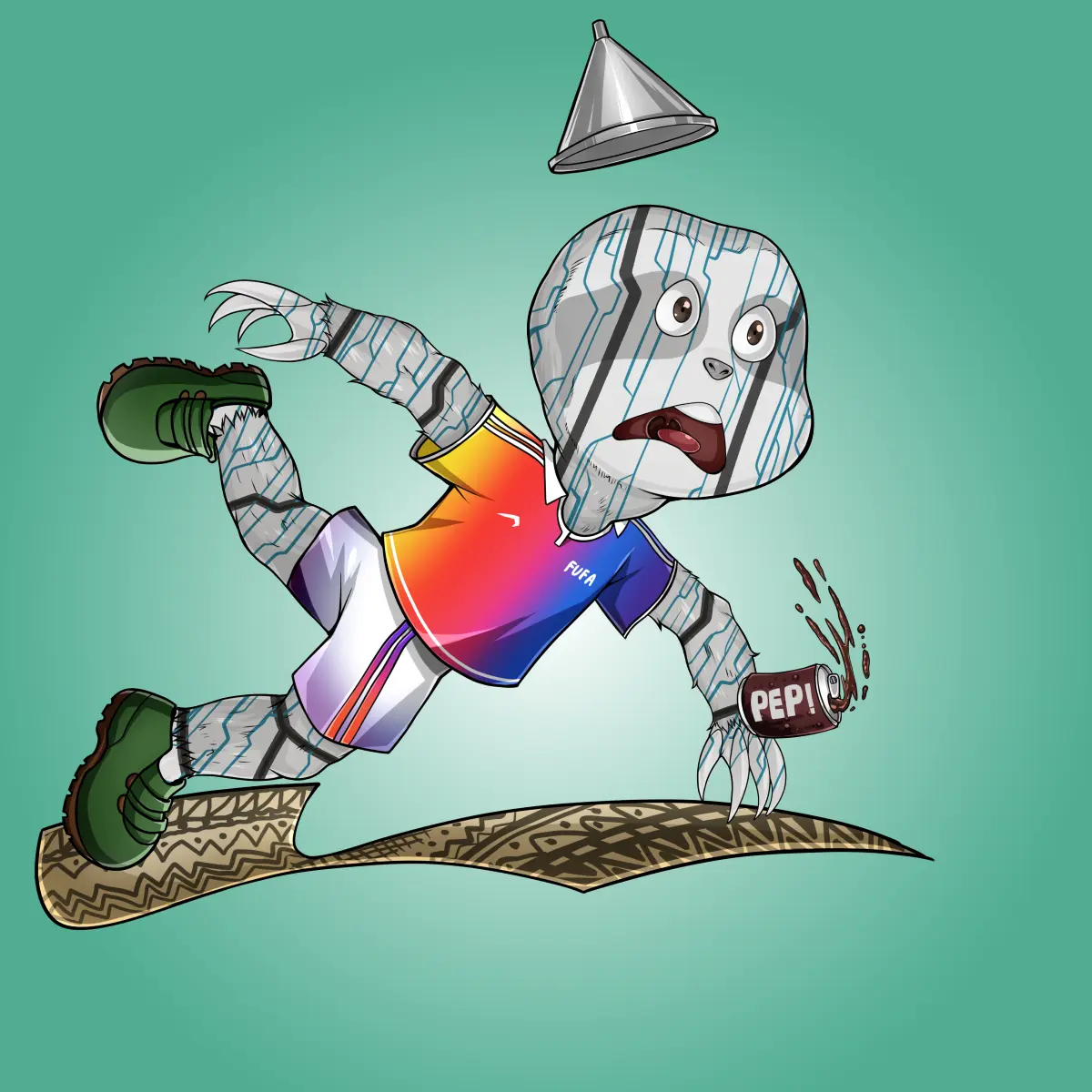 Rug Friends  #6550 NFT on Algorand