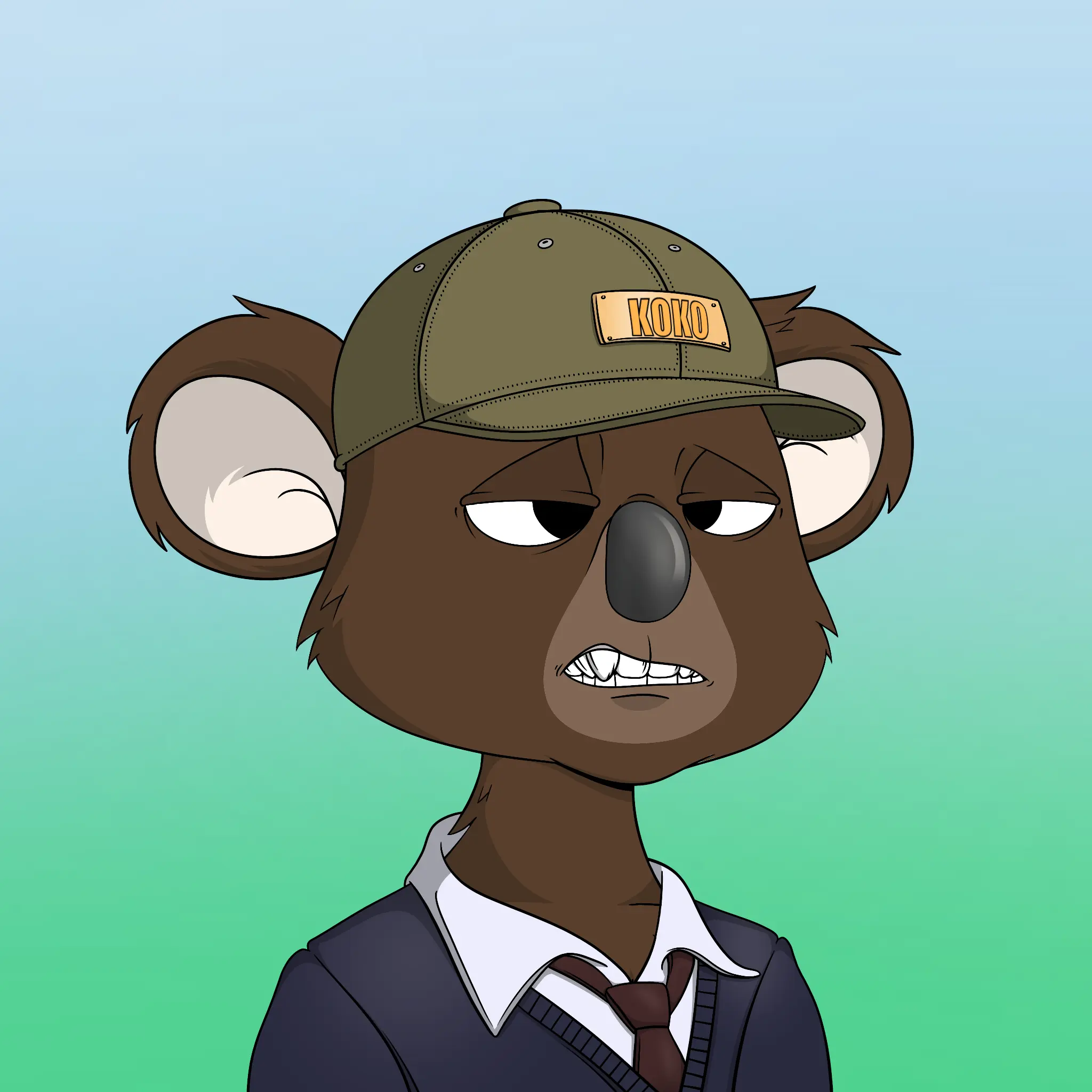 Bad Koala Society #2982 NFT on Algorand
