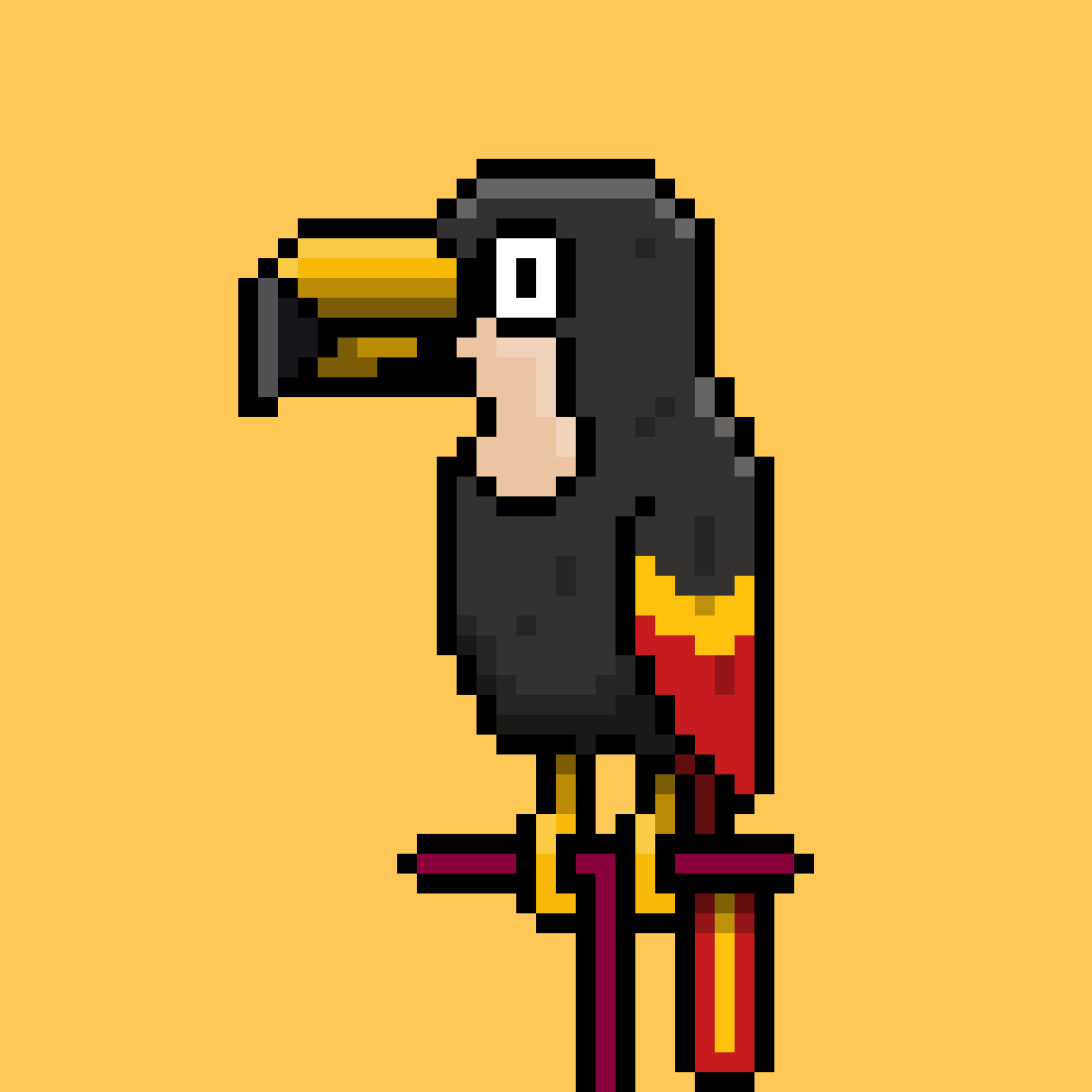 Algoparrot #30 - Jerry NFT on Algorand