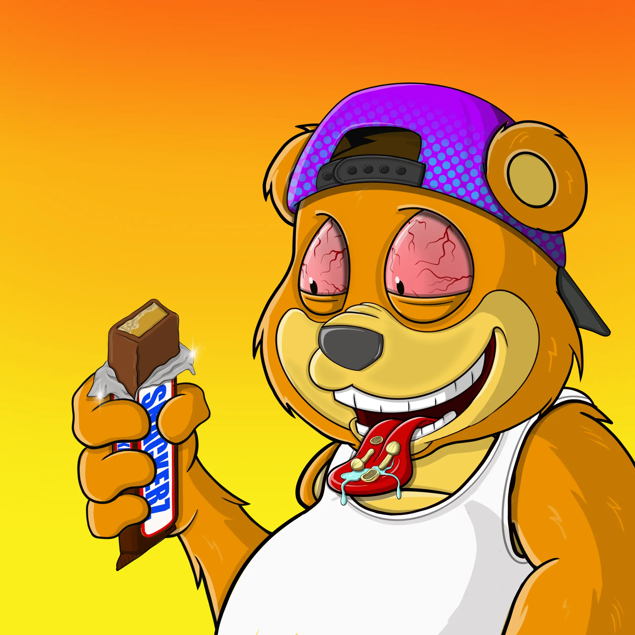 Burnin Bears #1523 NFT on Algorand