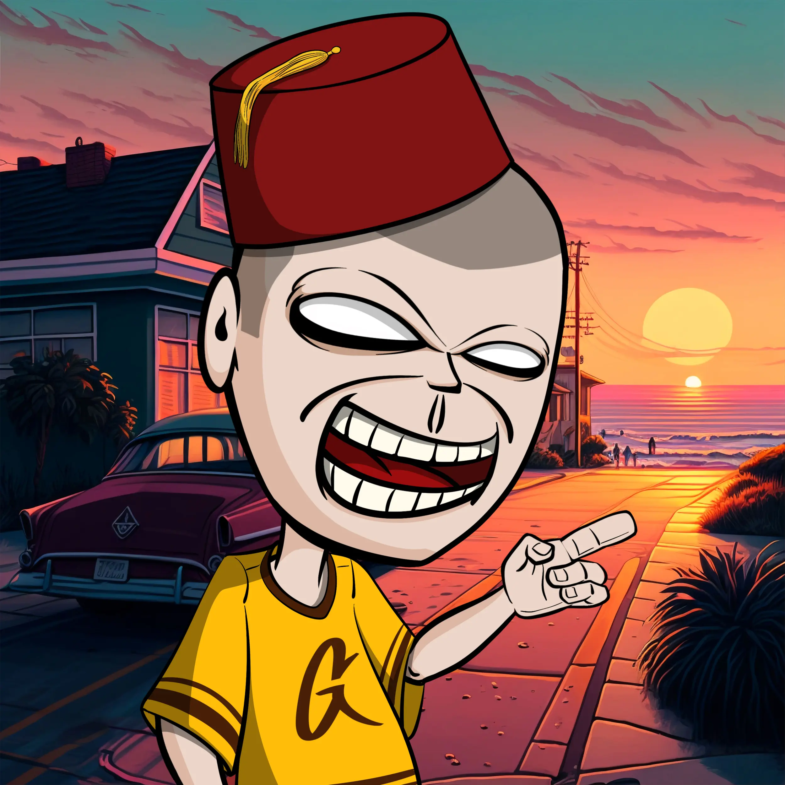 CoolCockGangs #121 NFT on Algorand